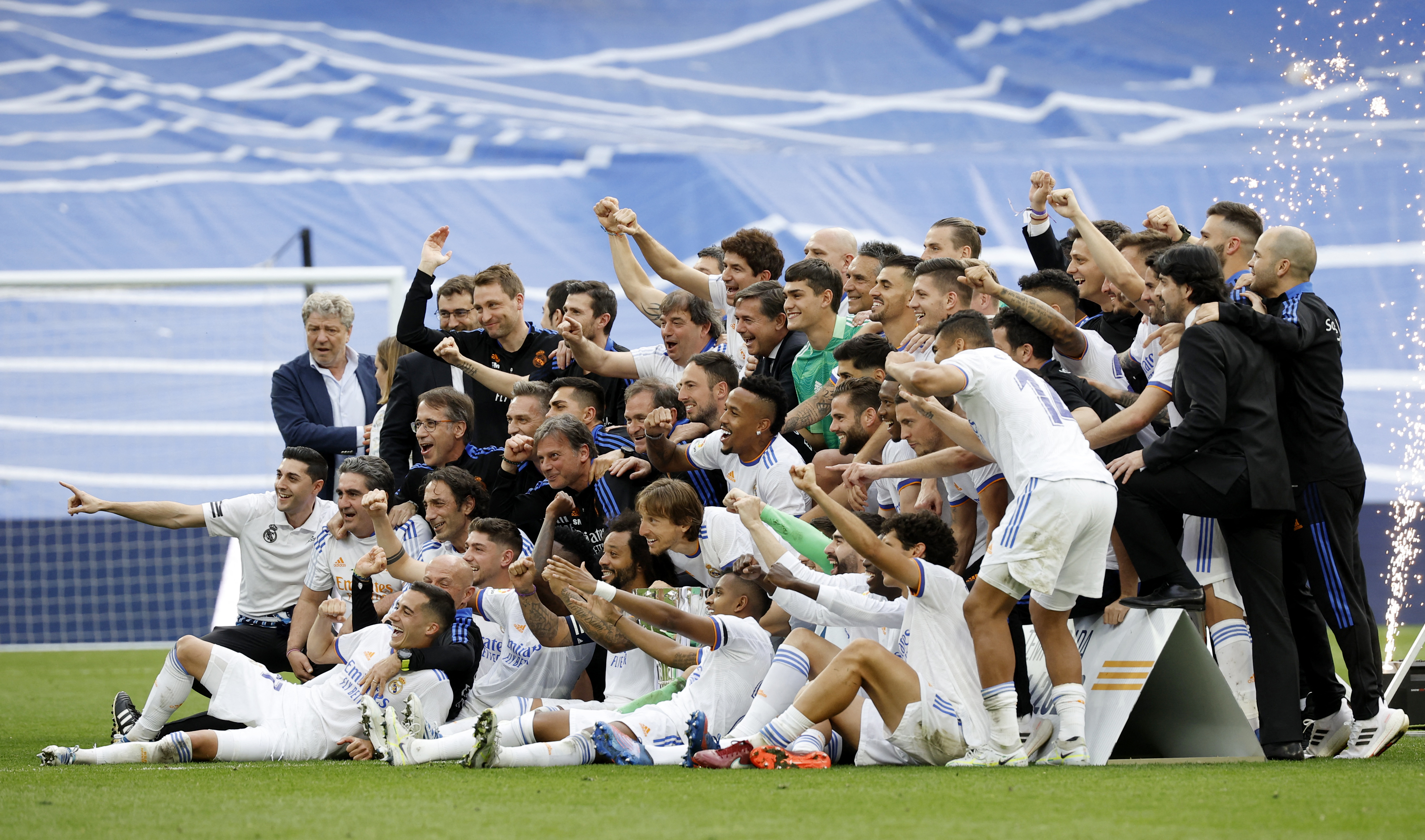 forligsmanden Af storm rack Dominant Real Madrid win record-extending 35th LaLiga title | Reuters