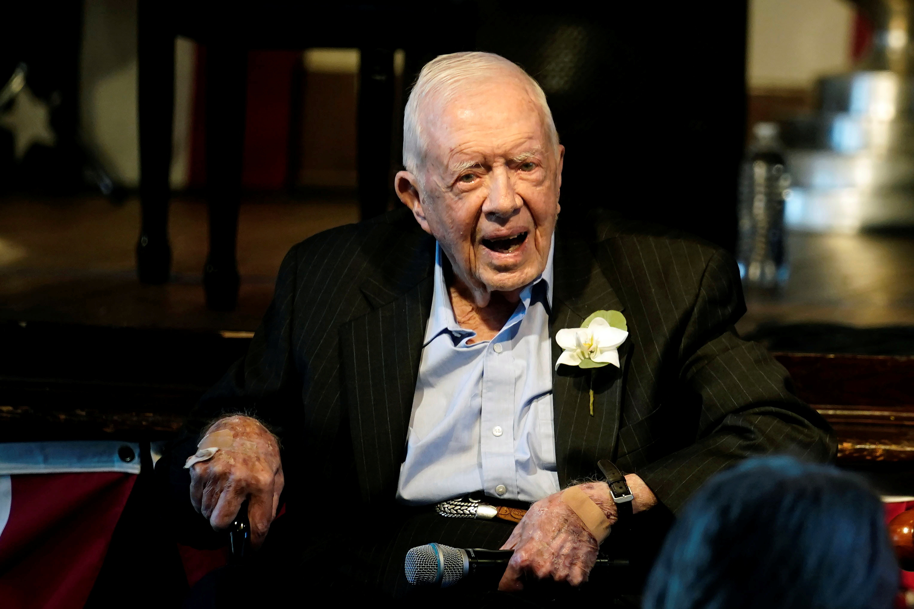 Americans celebrate Jimmy Carter's 99th birthday as he receives hospice