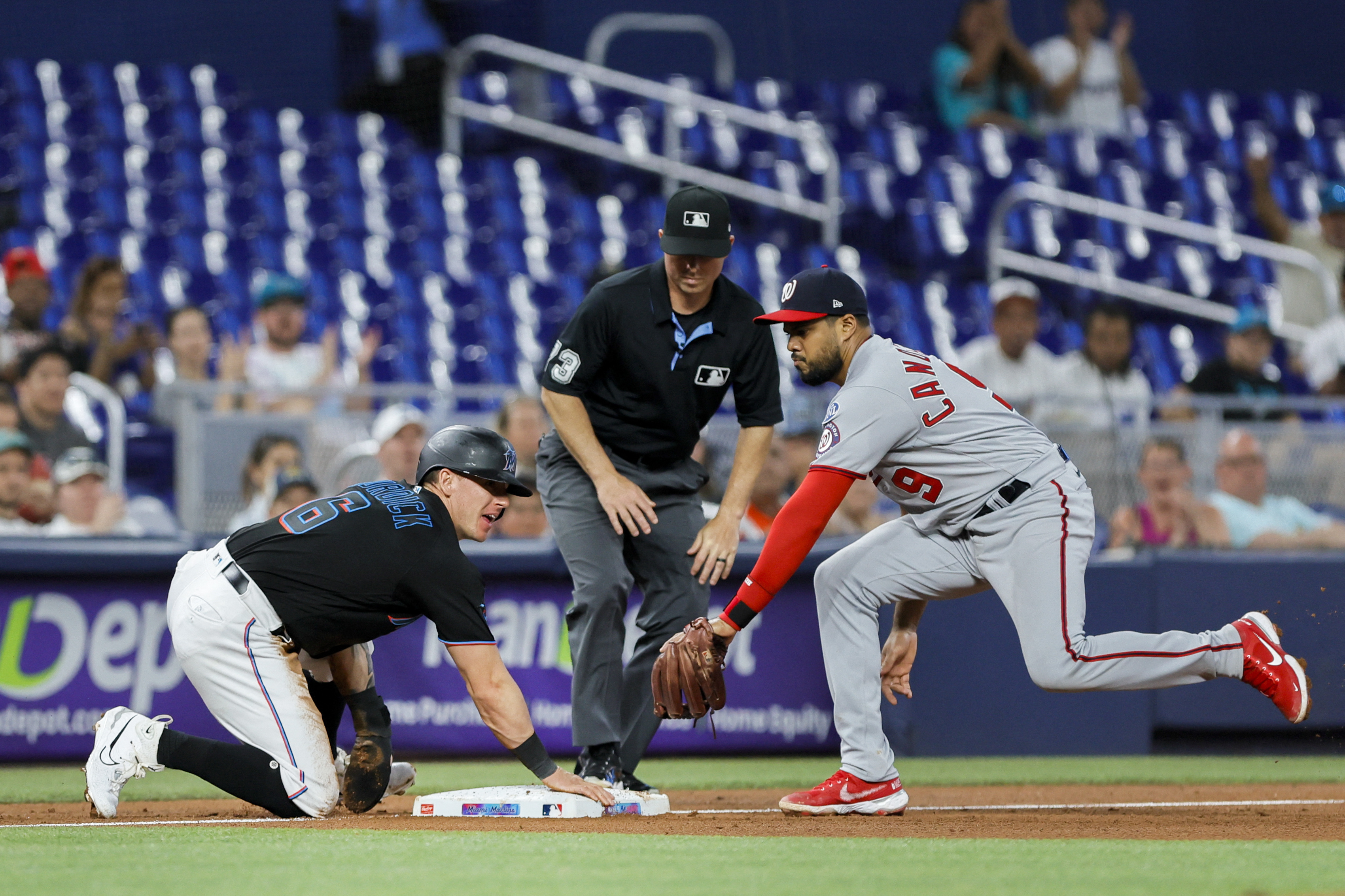 20-year-old Eury Perez gets first MLB win, Marlins top Nationals 5-3 for  series sweep - WTOP News