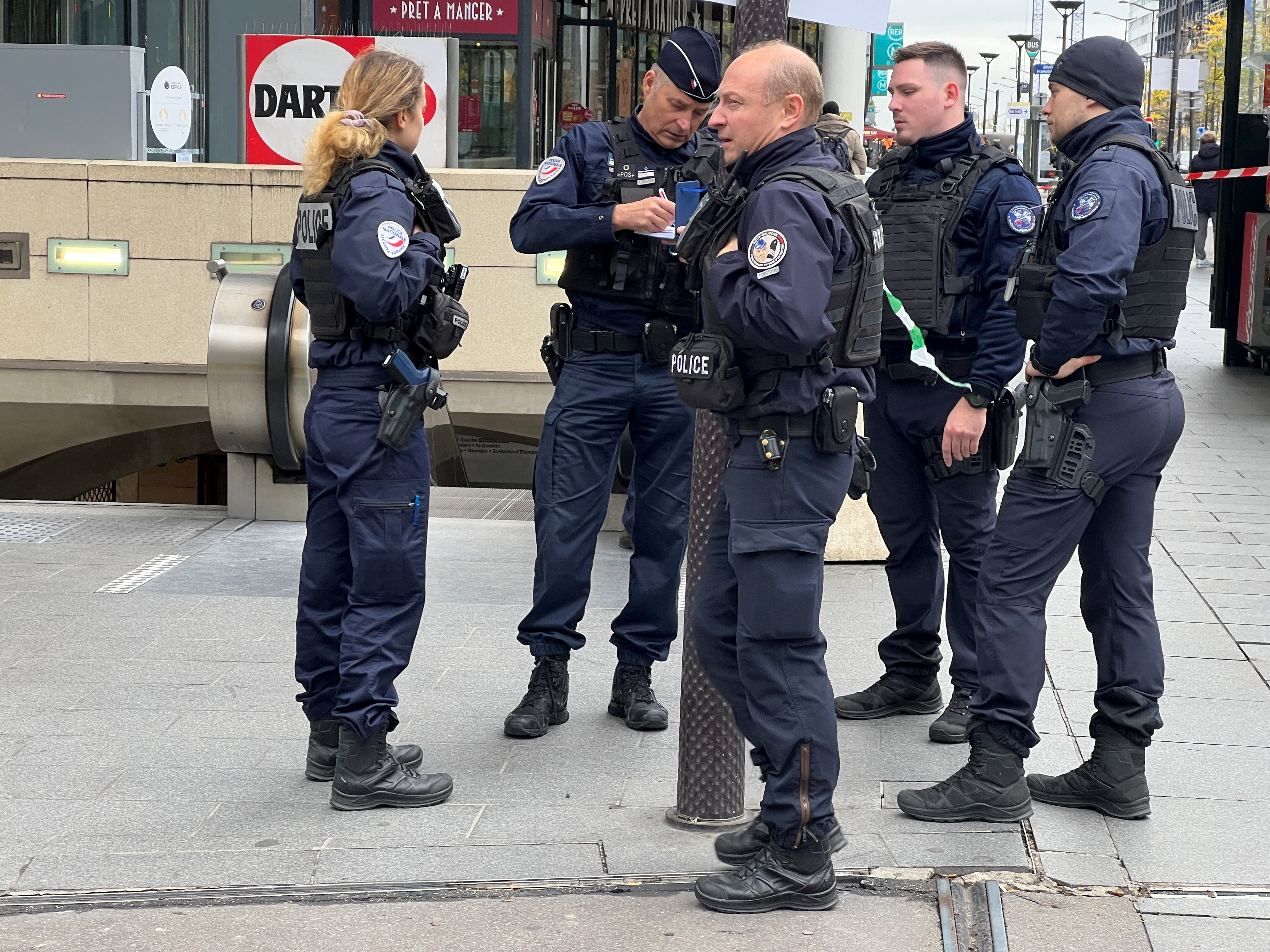 French police shoot woman after she uttered threats at train station in Paris
