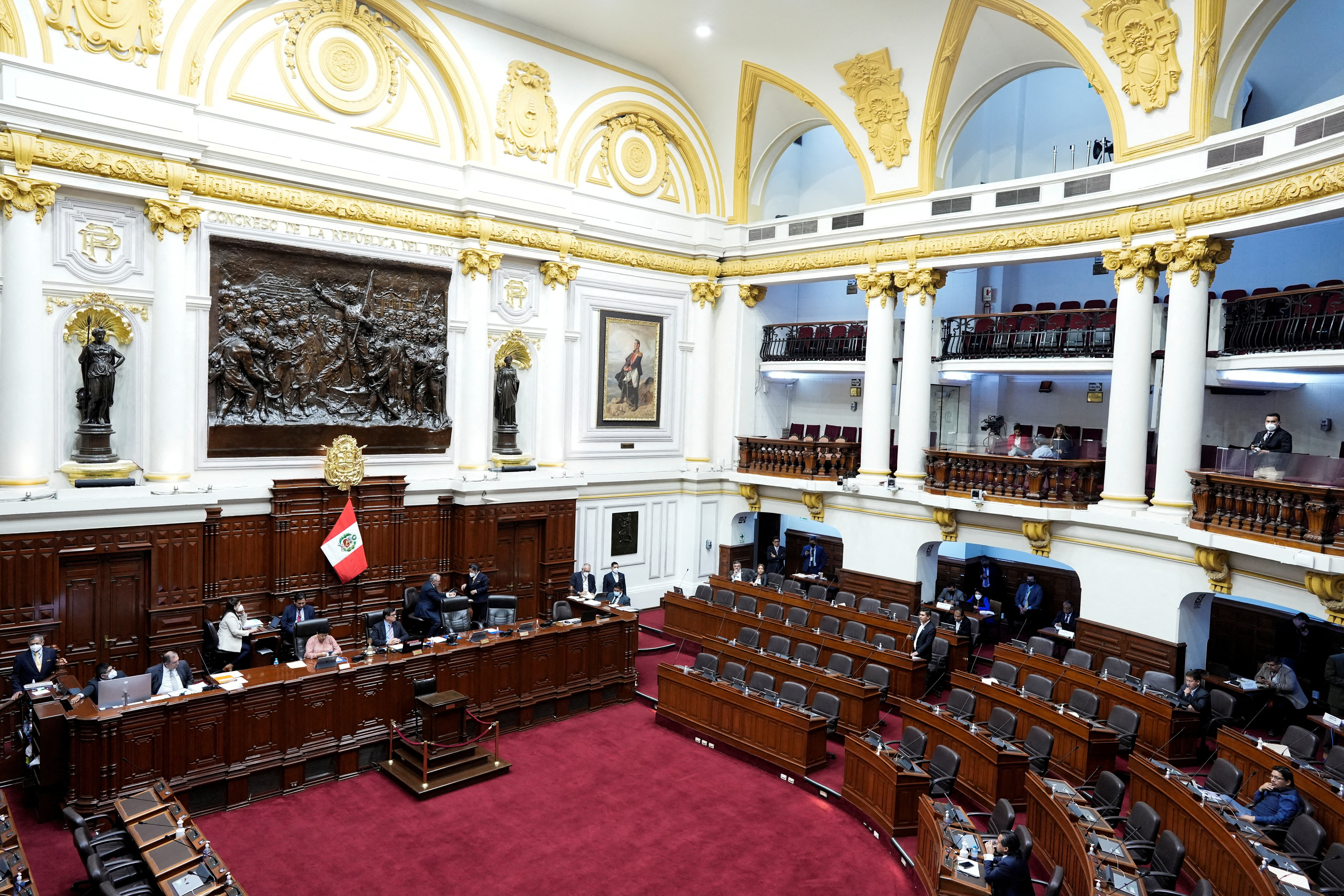 Peru opposition lawmakers launch third impeachment attempt against Castillo