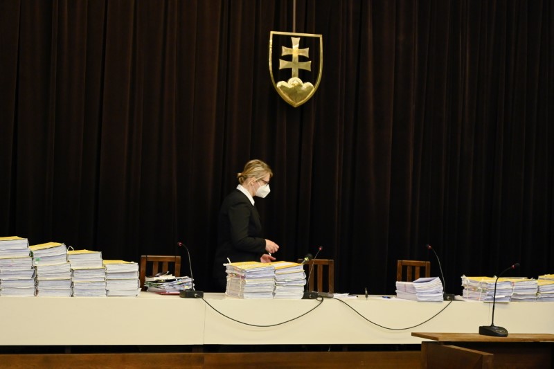 Public hearing for Marian Kocner and Tomas Szabo at the Slovak Supreme Court