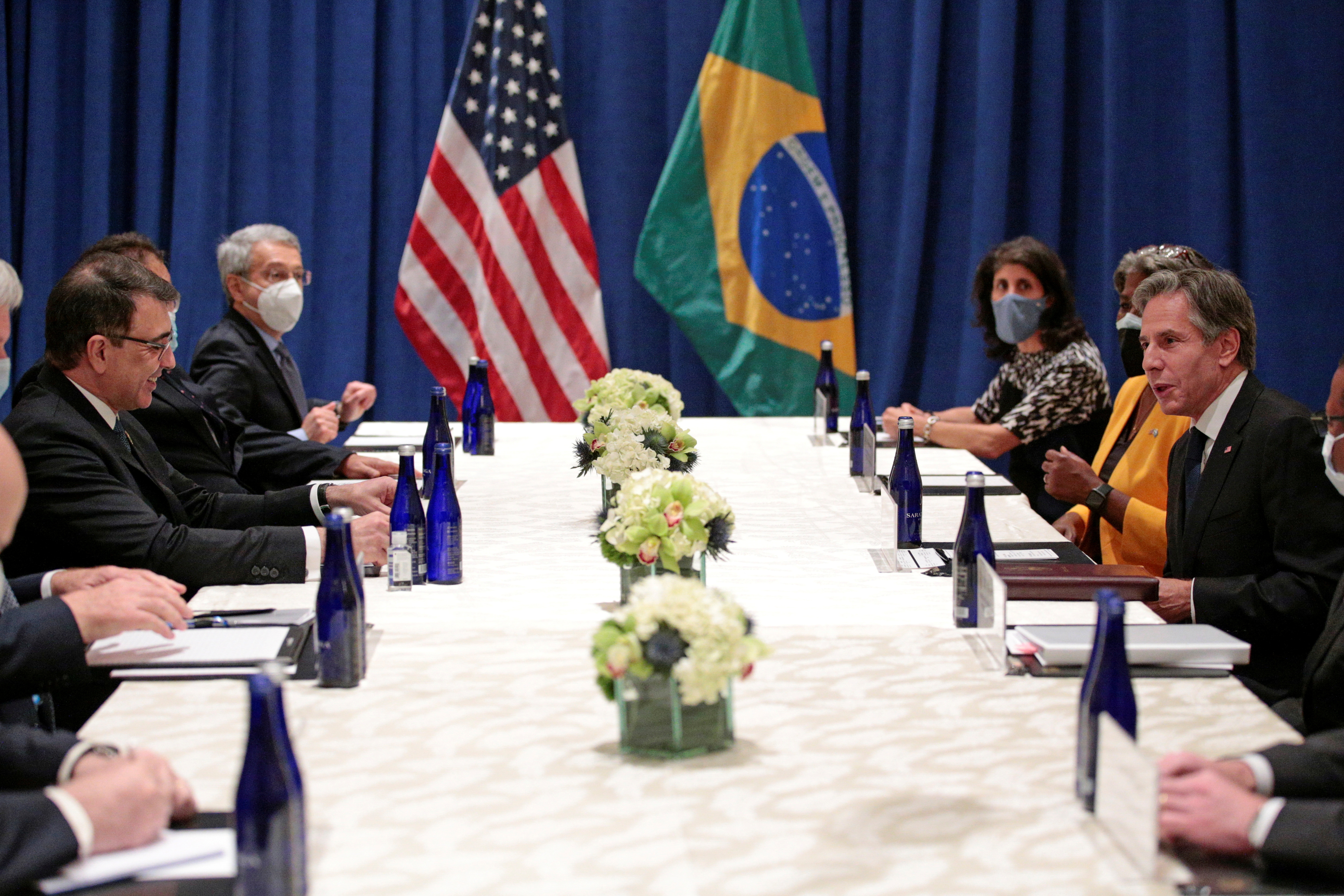 U.S. Secretary of State Blinken meets Brazilian Foreign Minister Franca in New York