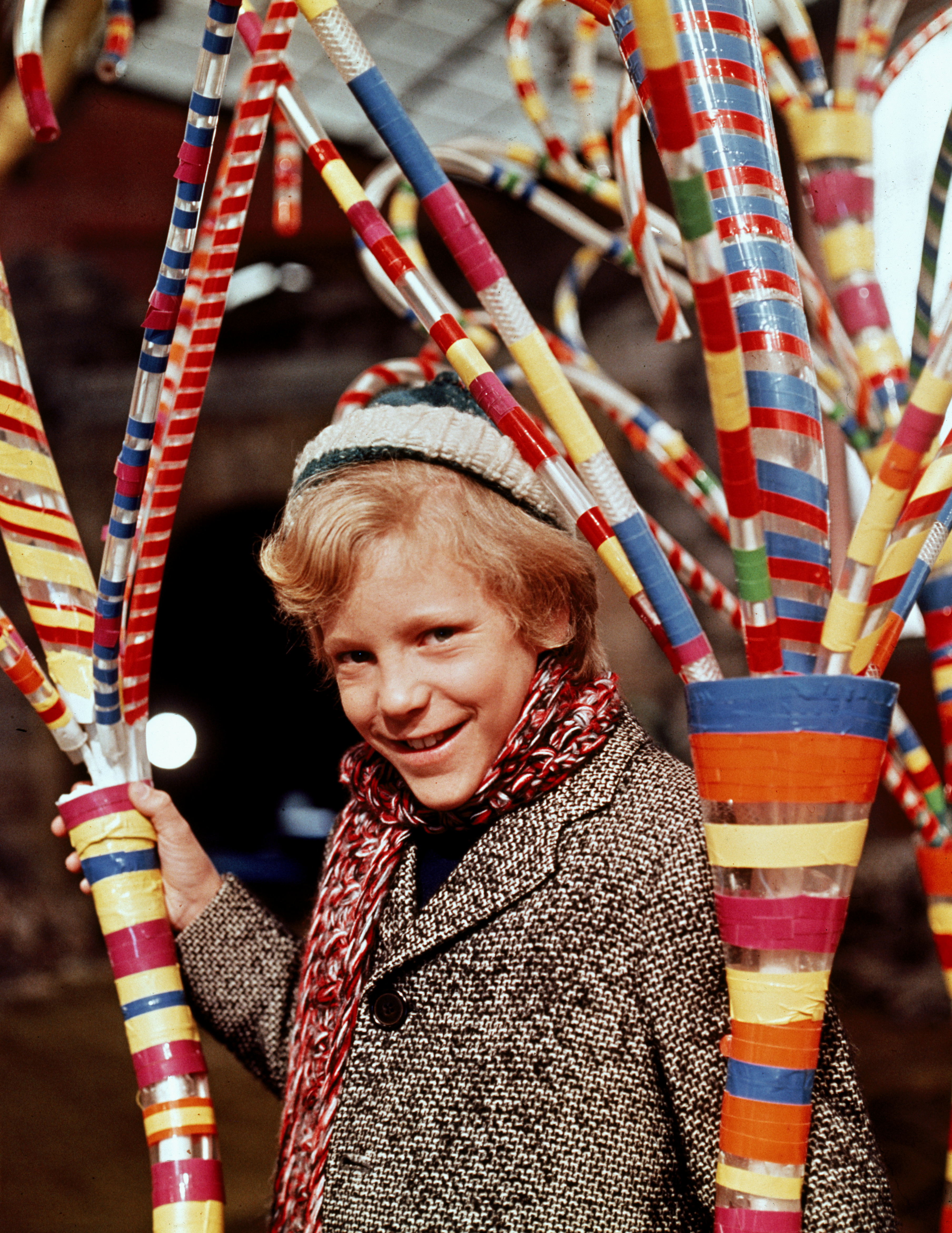 A handout image shows Peter Ostrum as Charlie Bucket in the 1971 film 'Willy Wonka & the Chocolate Factory.'