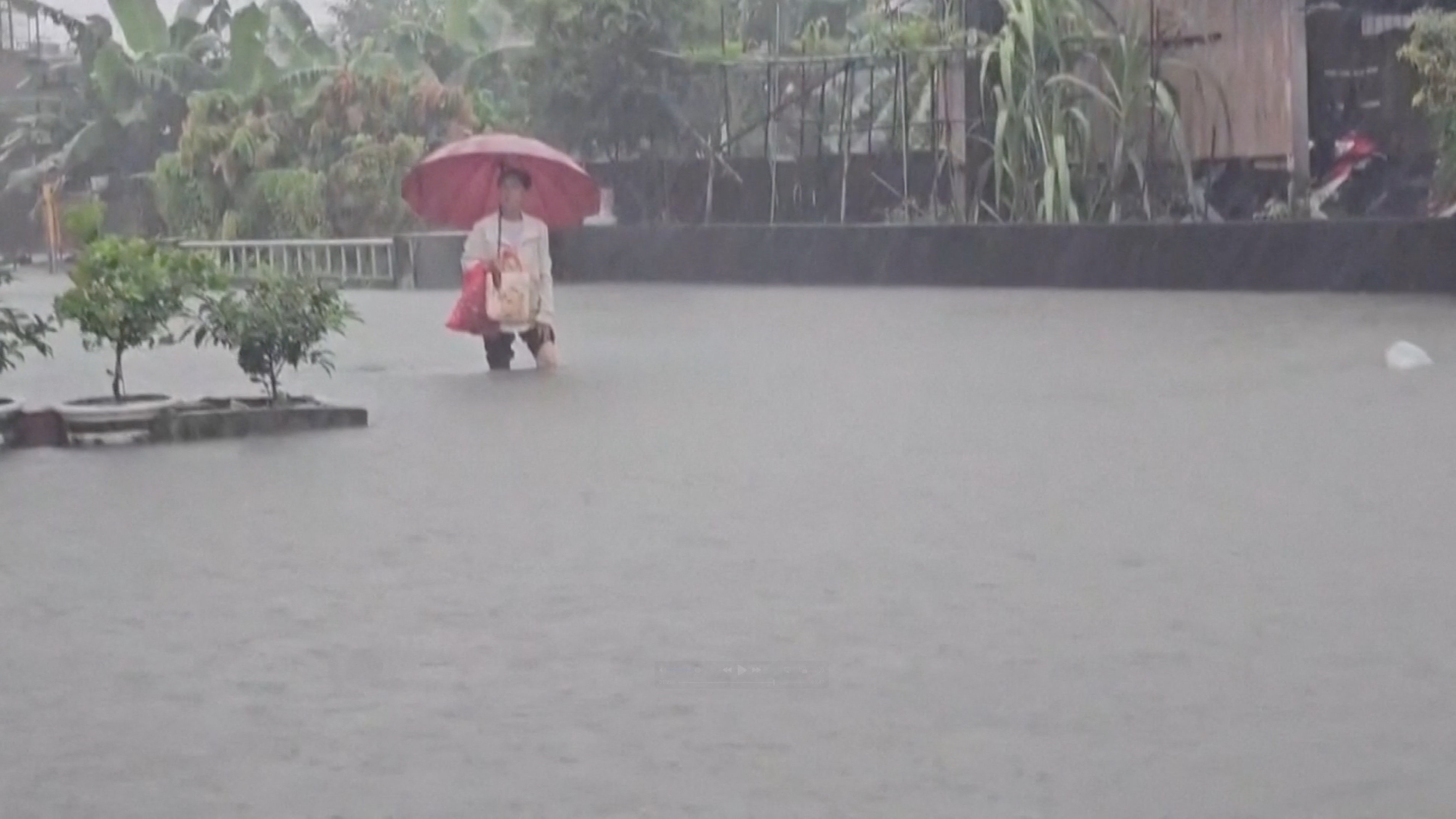 Torrential rain from passing storm shuts down parts of Taiwan and Japan |  Reuters