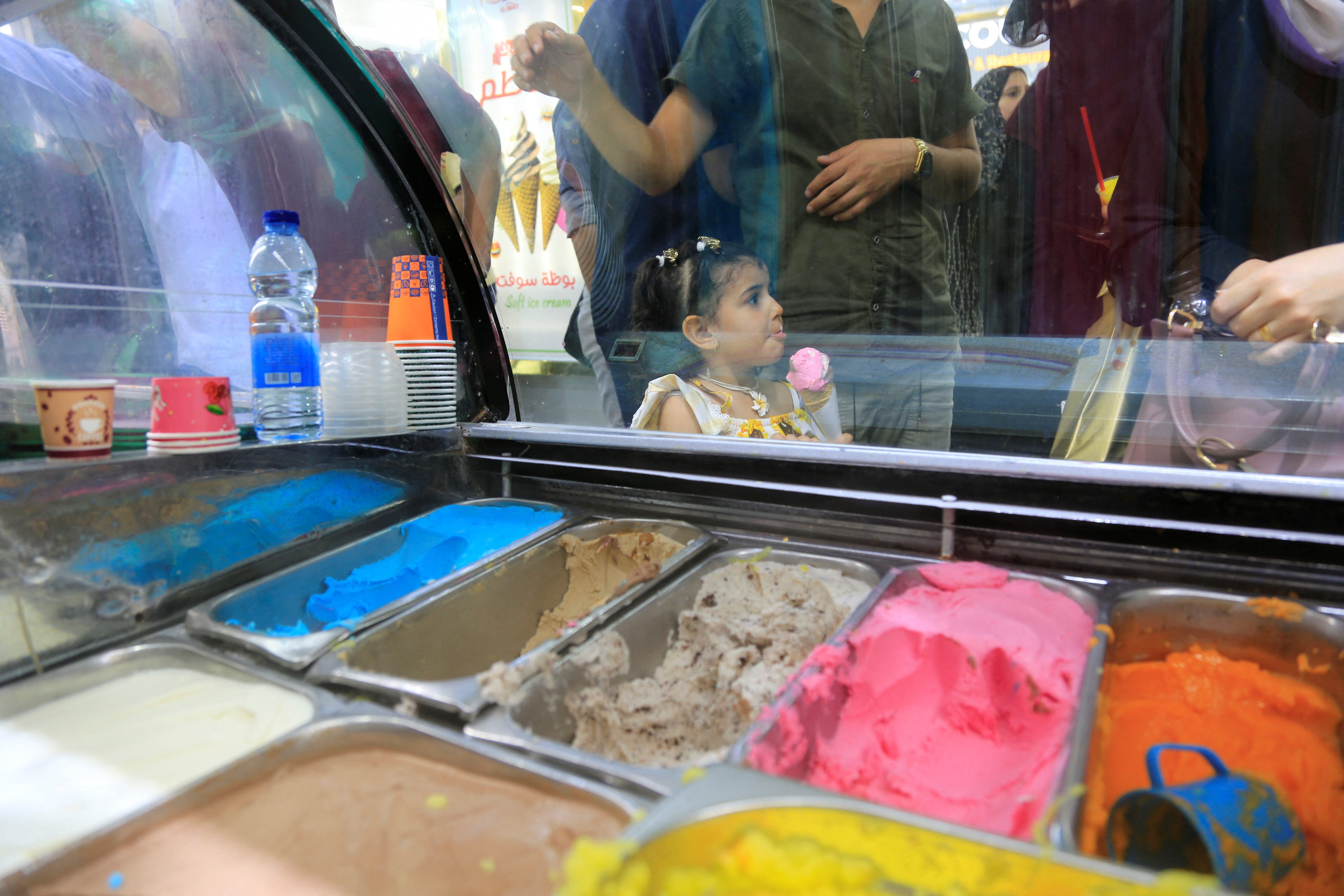 Heat and lengthy power cuts melt ice cream shops' profits in Gaza