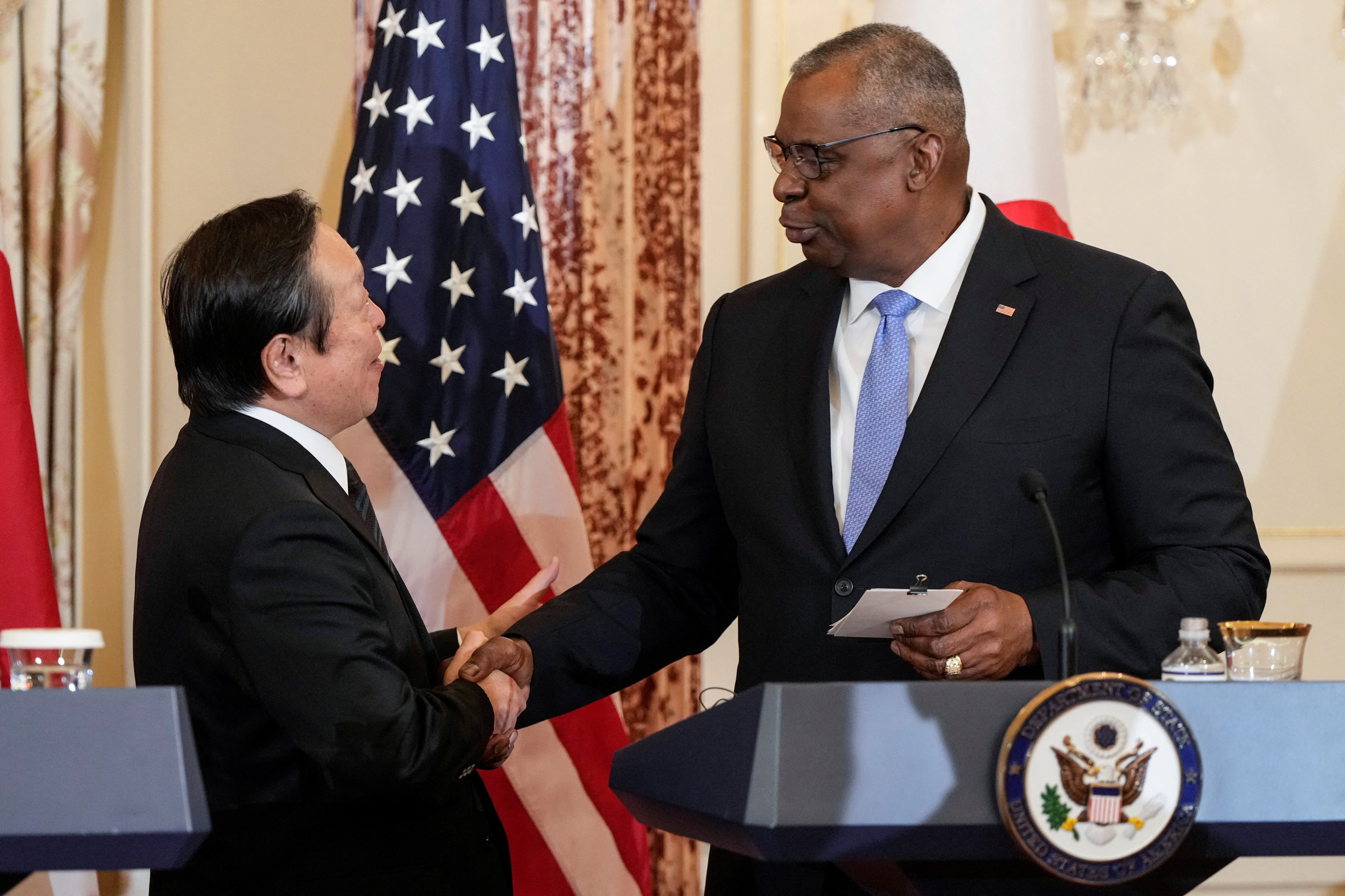 U.S. Secretary of State Blinken and Defense Secretary Austin host 2023 U.S.-Japan Security Consultative Committee meeting at the State Department in Washington