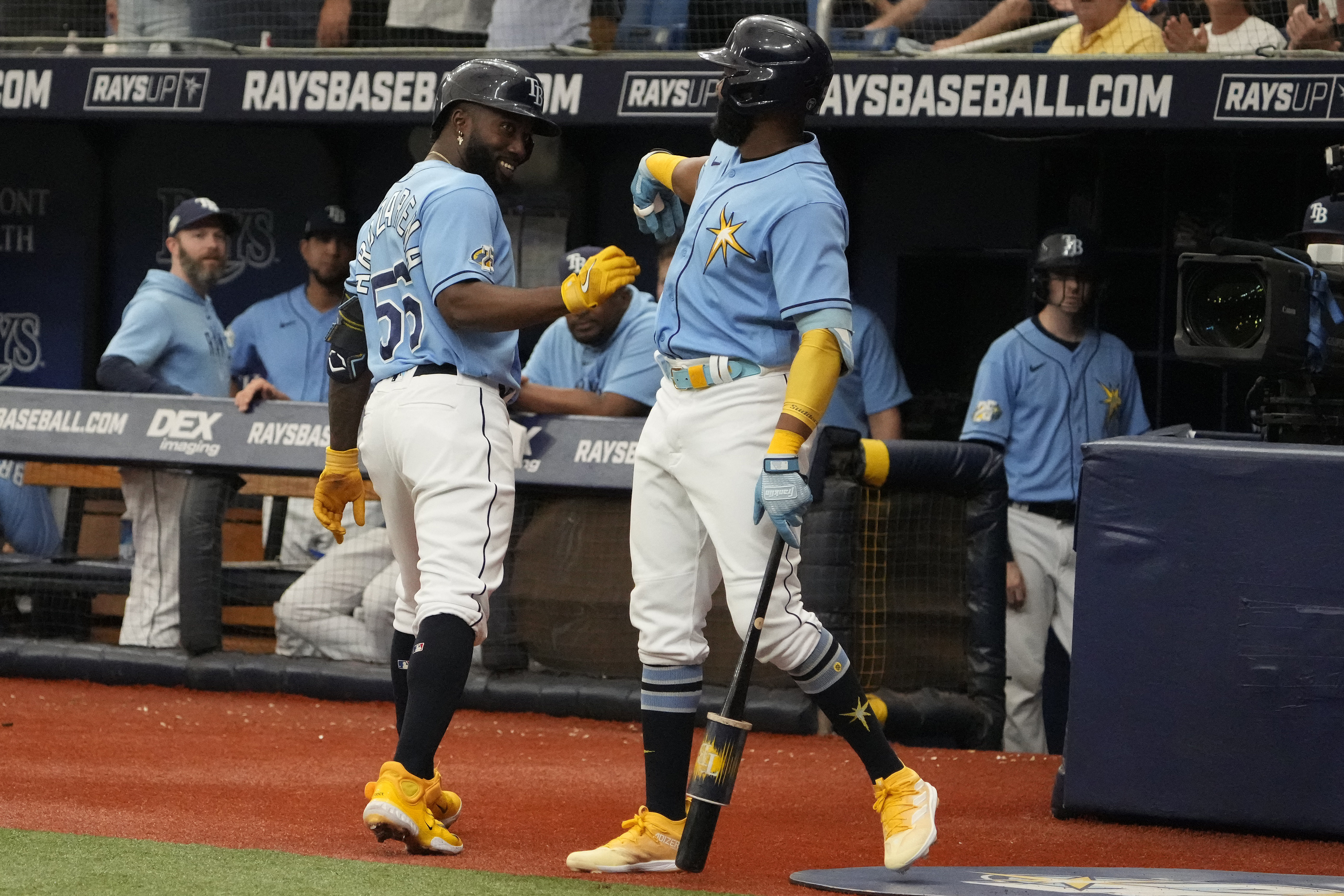 Back-to-back homers power Rays past Orioles