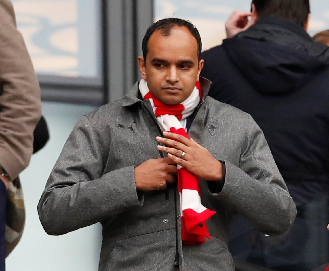 Arsenal CEO Venkatesham to step down next year Reuters