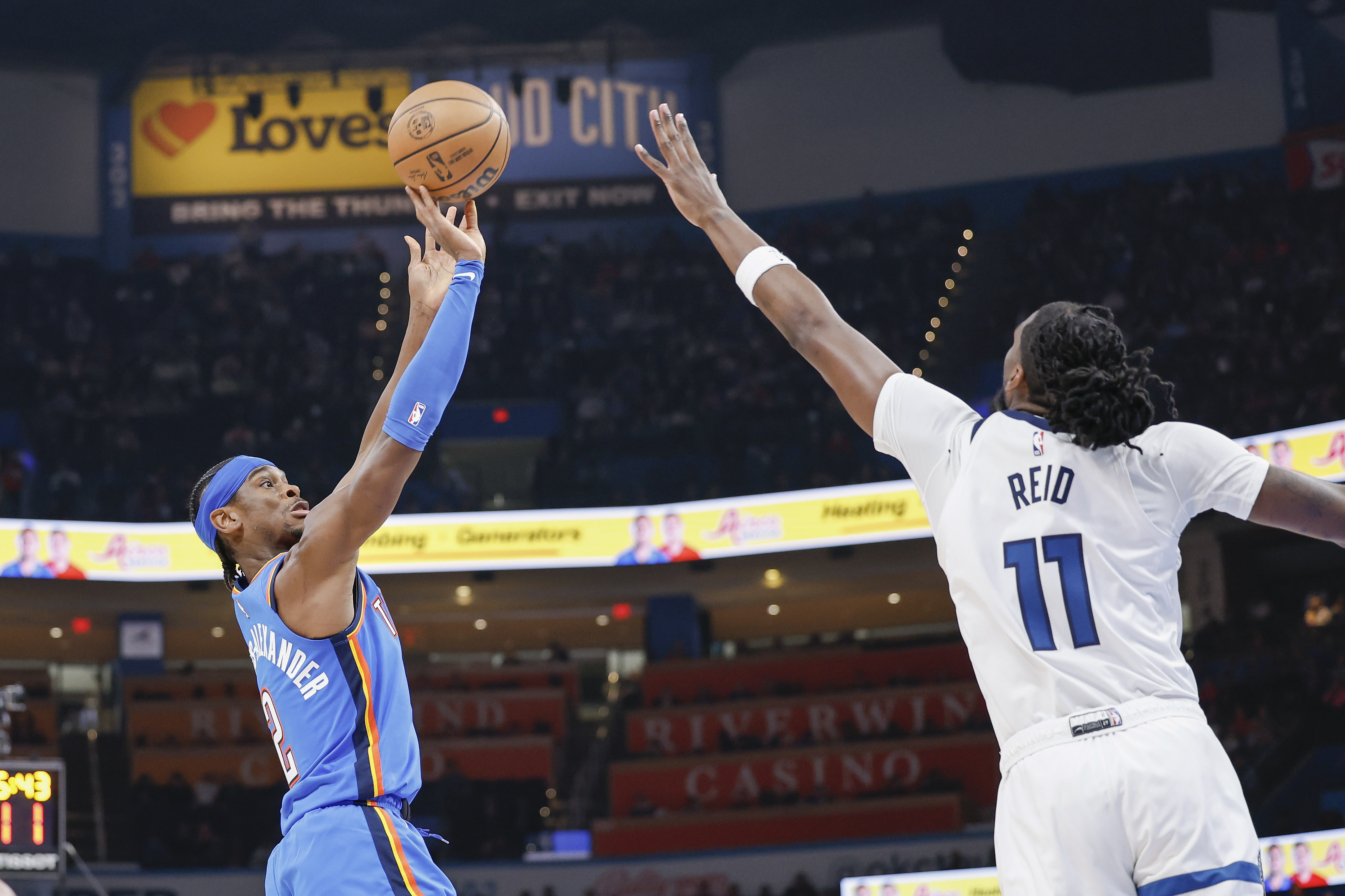 NBA roundup: Shai Gilgeous-Alexander, Thunder down Nuggets