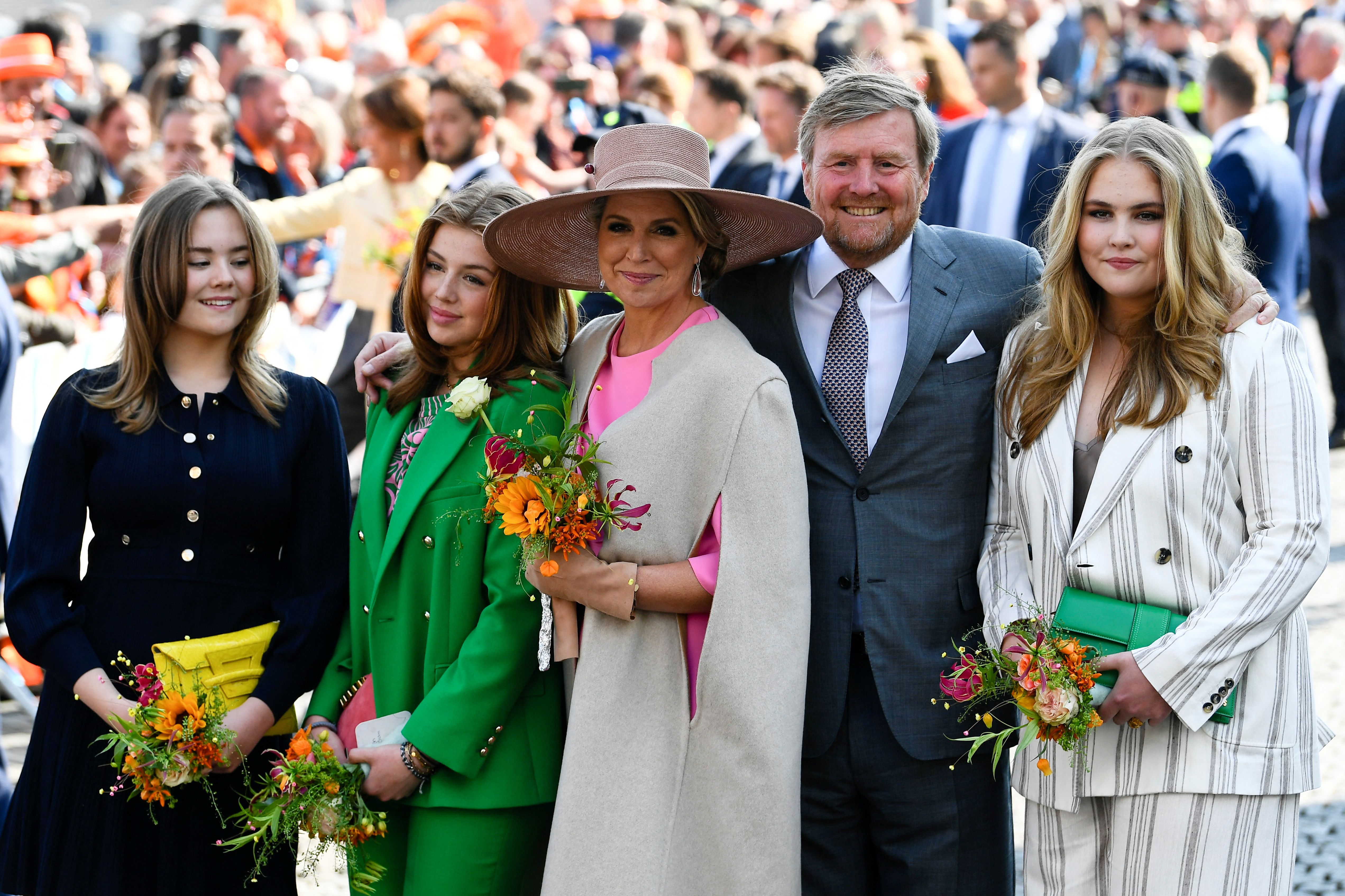 Dutch King's Day celebrations in Maastricht