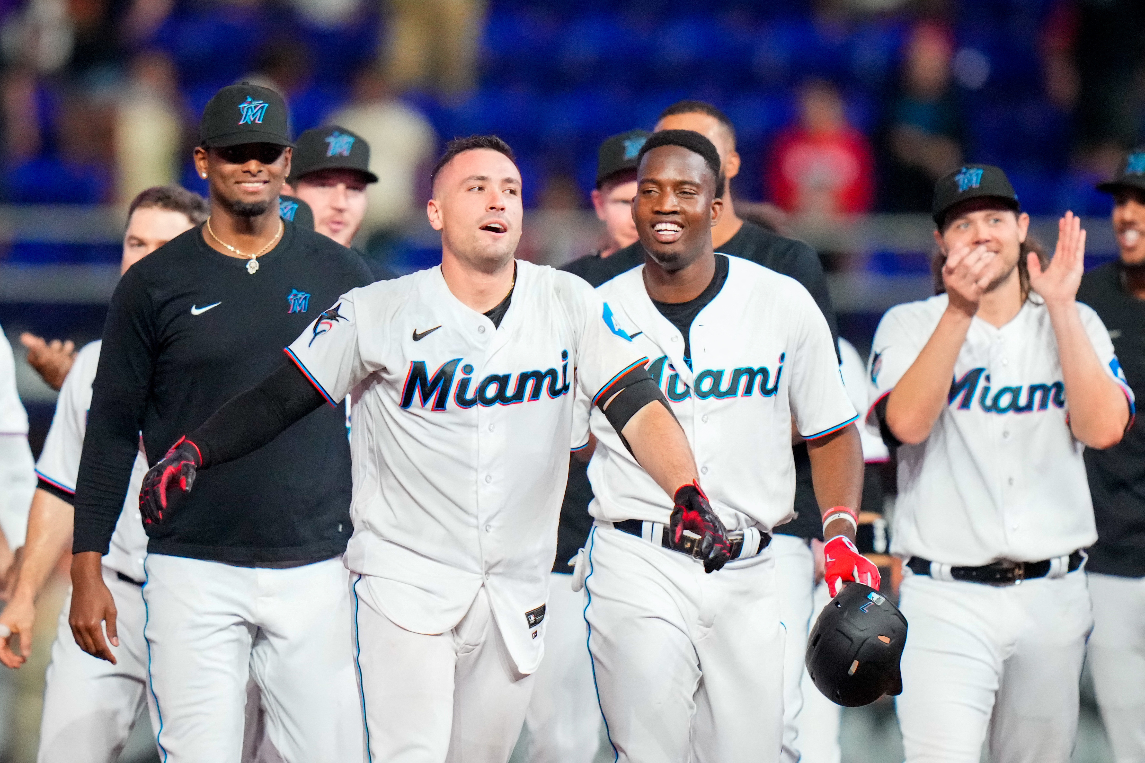 Jean Segura, Nick Fortes clutch up as Marlins rally past Padres
