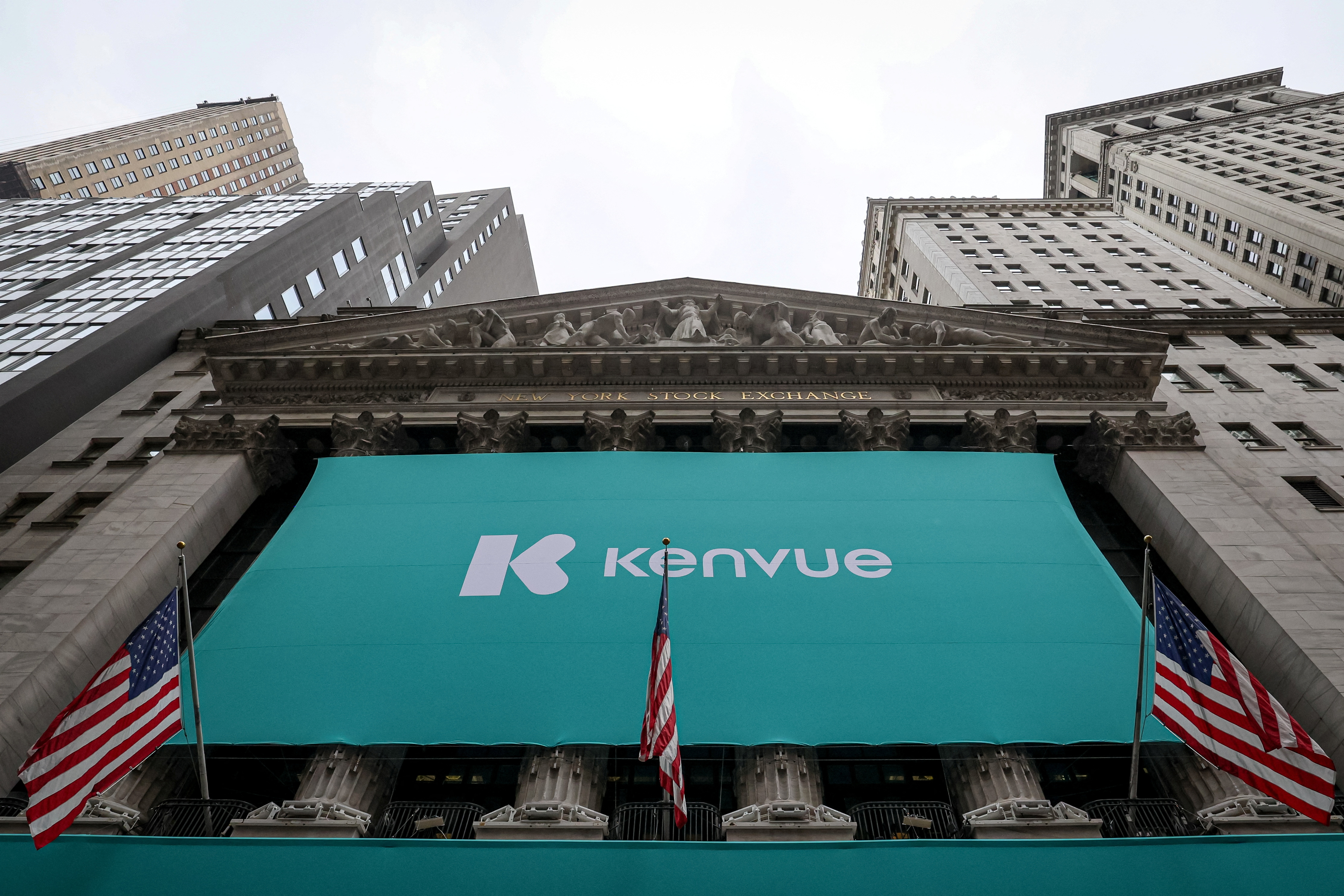 Kenvue Inc, Johnson & Johnson's consumer-health business, IPO at the NYSE in New York