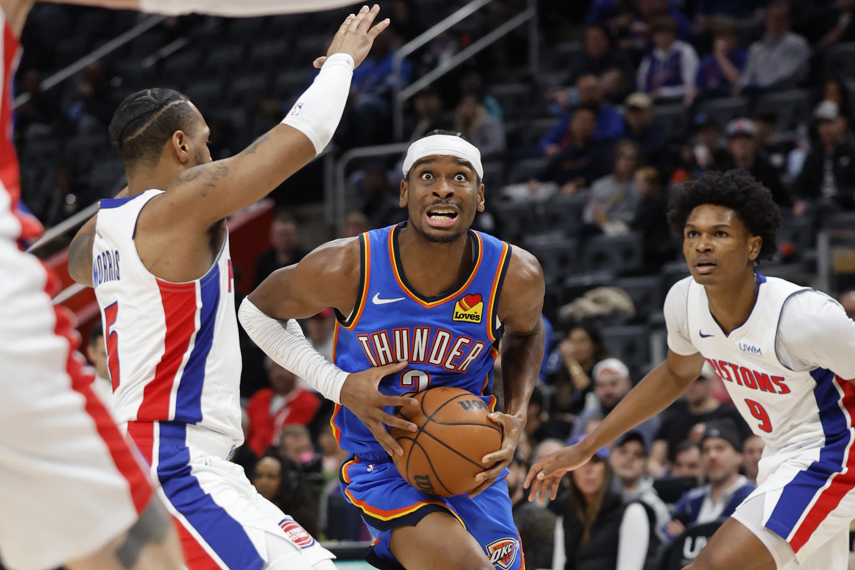 Pistons break free in second half to roll past Thunder | Reuters