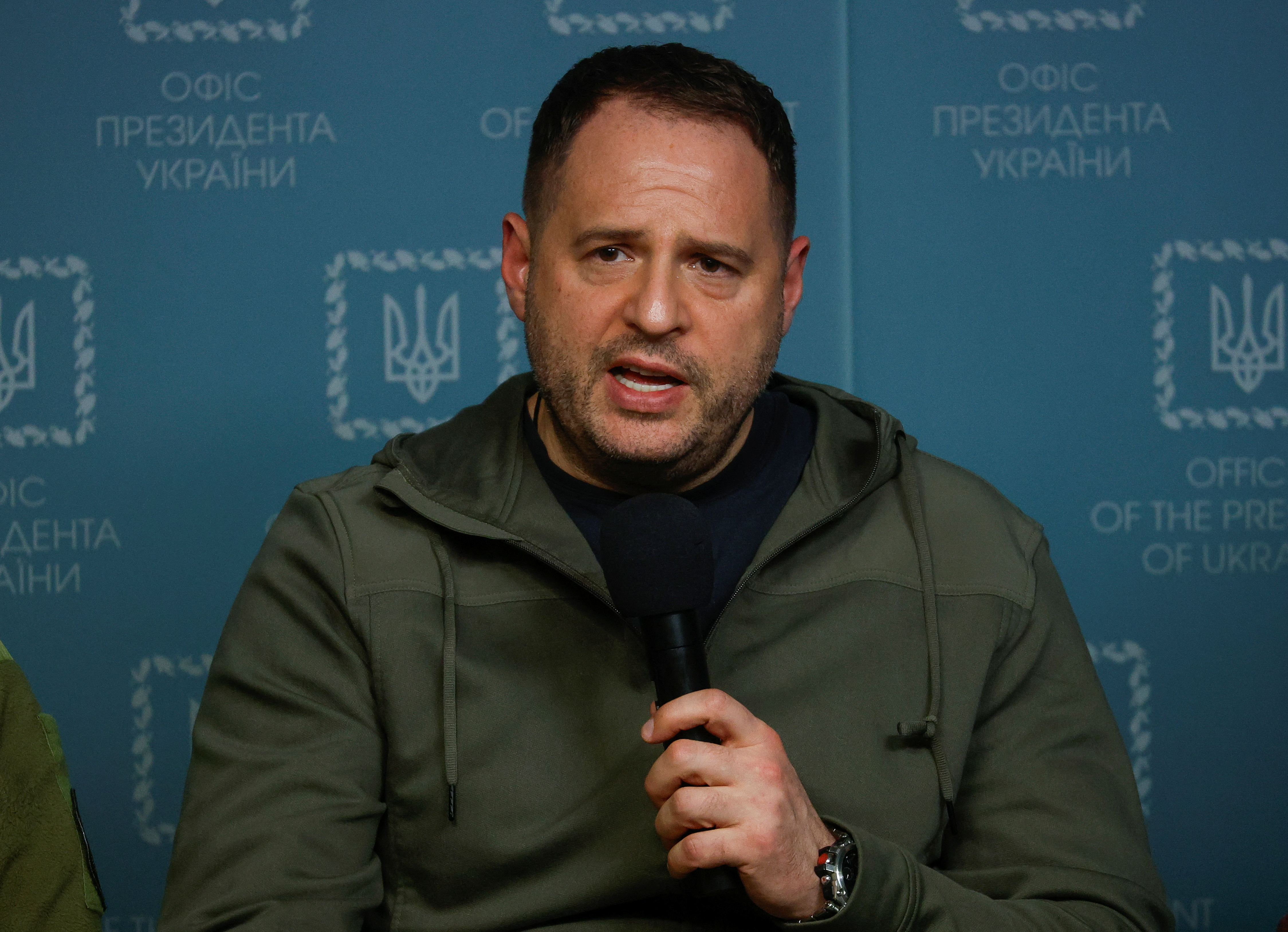 Photo d'Andriy Yermak, directeur de cabinet de Volodimir Zelensky