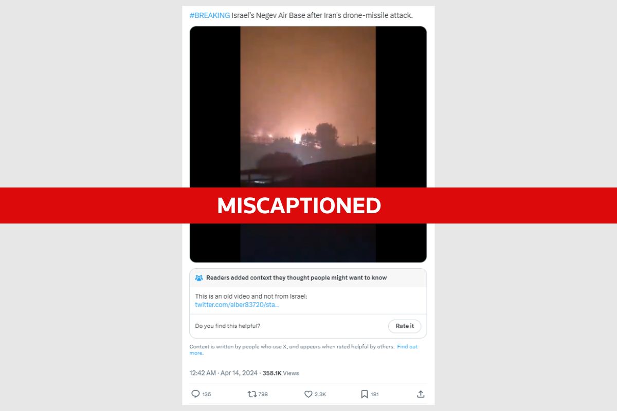 Fact Check: Chile forest fire video miscaptioned as Iran attack on Israel |  Reuters