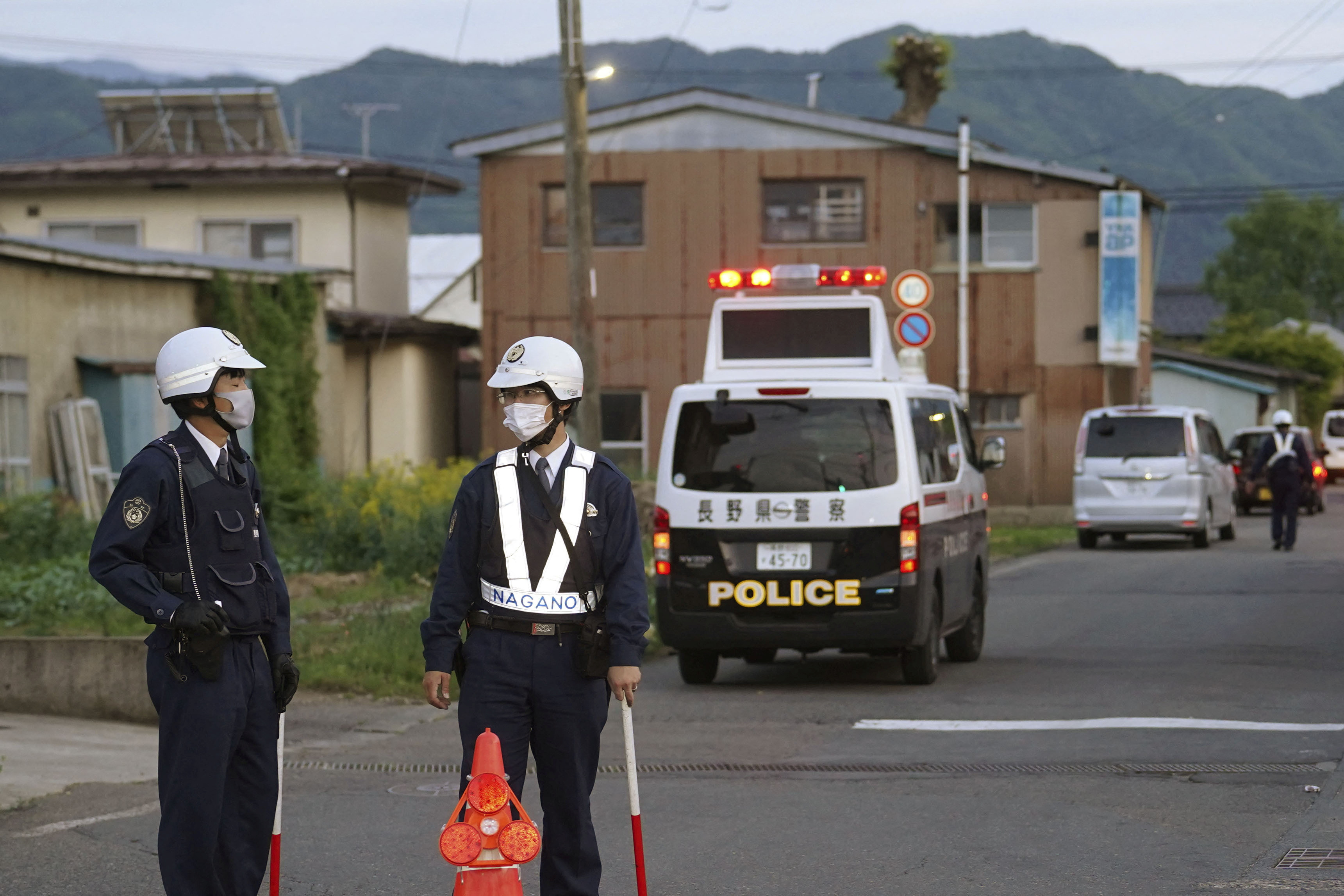 japanese police officers