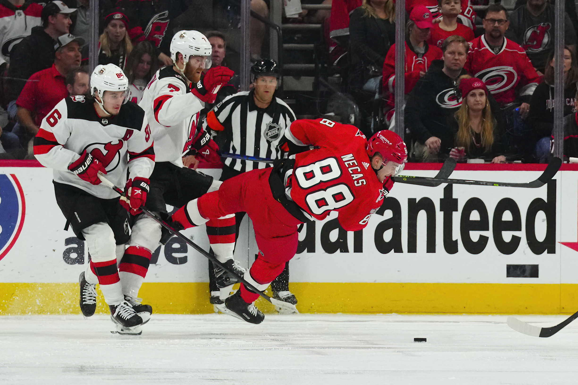 Devils' Michael McLeod, Miles Wood both score 2 in win over Sabres