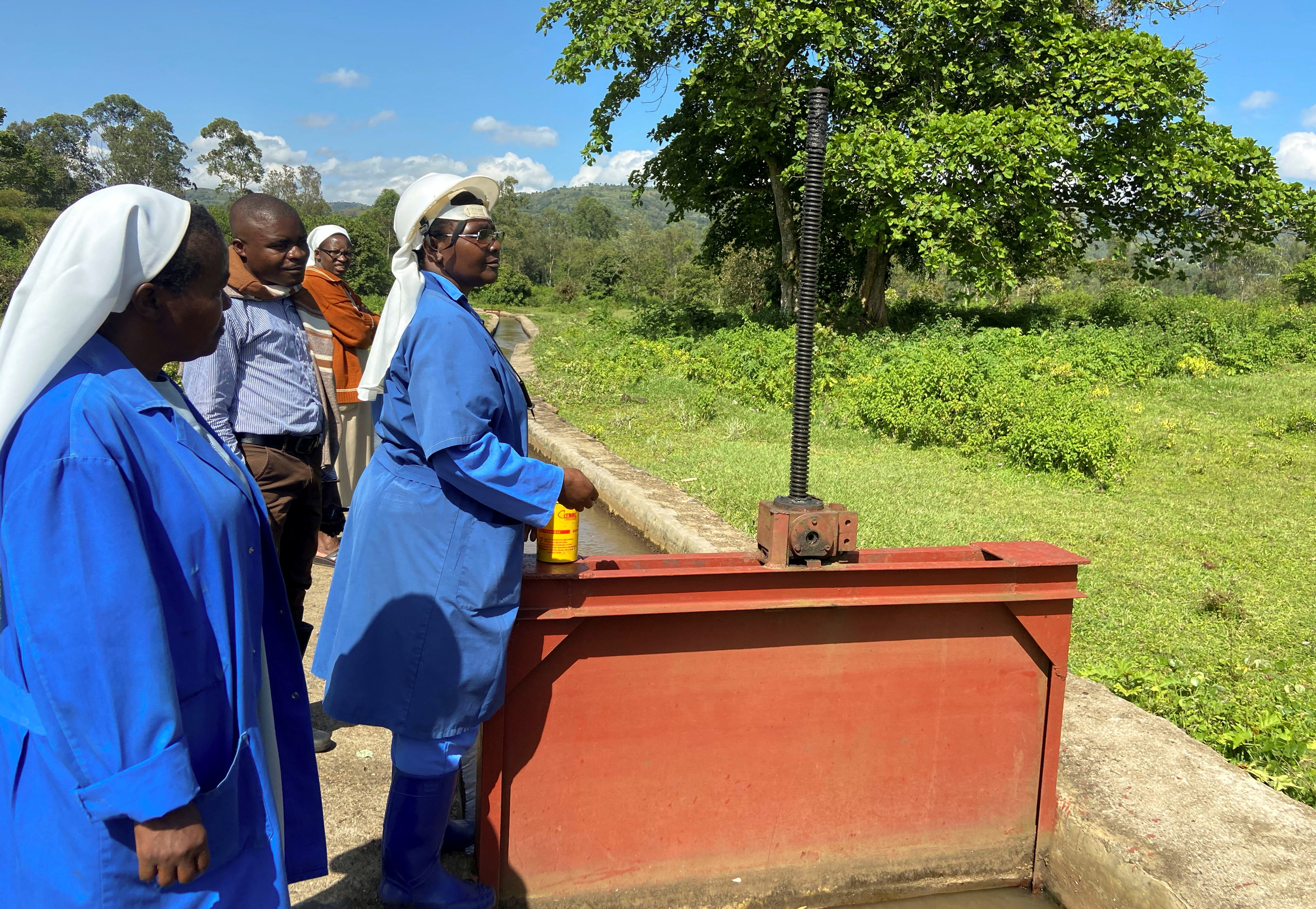 Congo nun overcomes blackouts with homemade hydroelectric plant | Reuters