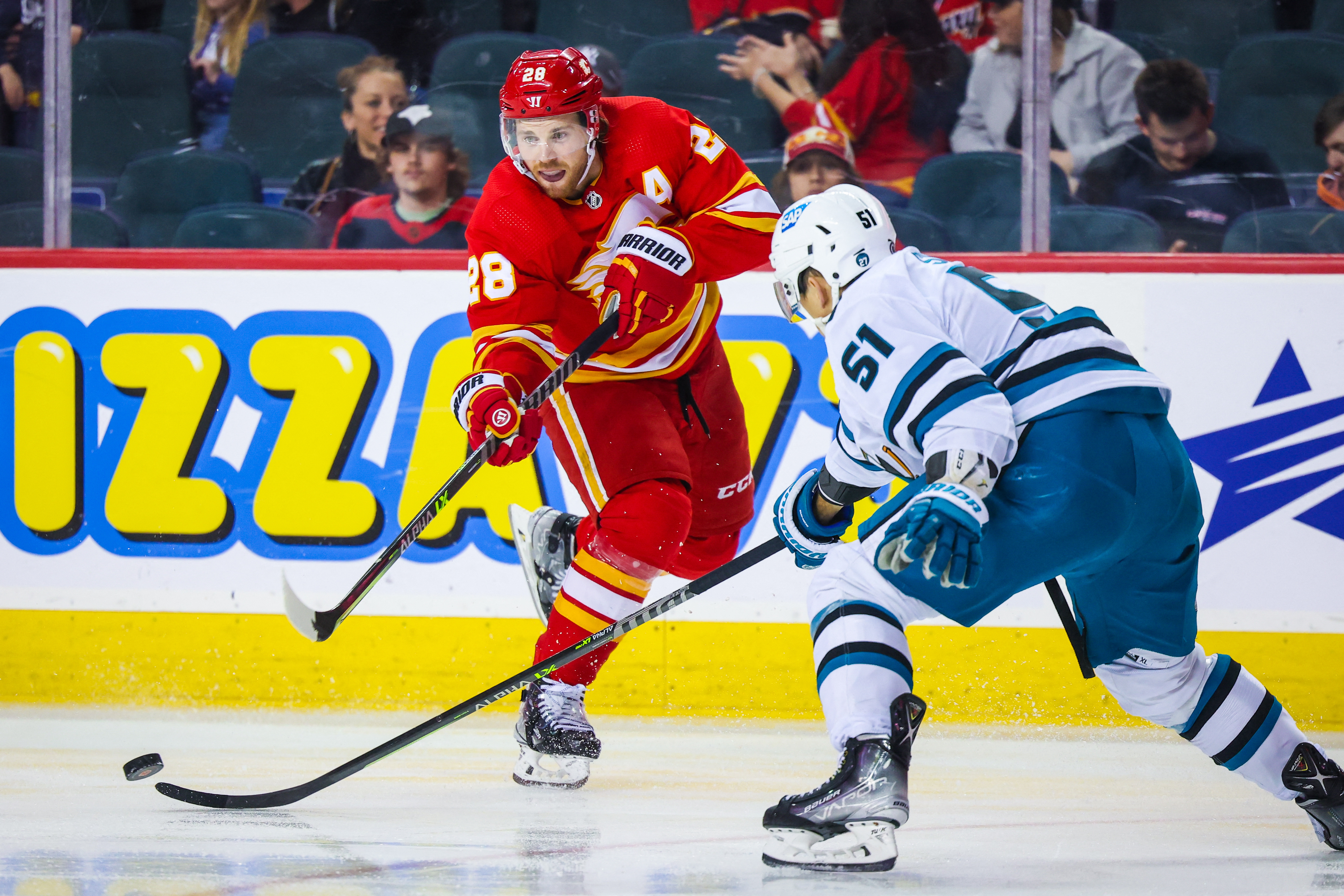 Zadorov scores hat trick as Flames conclude disappointing season with win  over Sharks