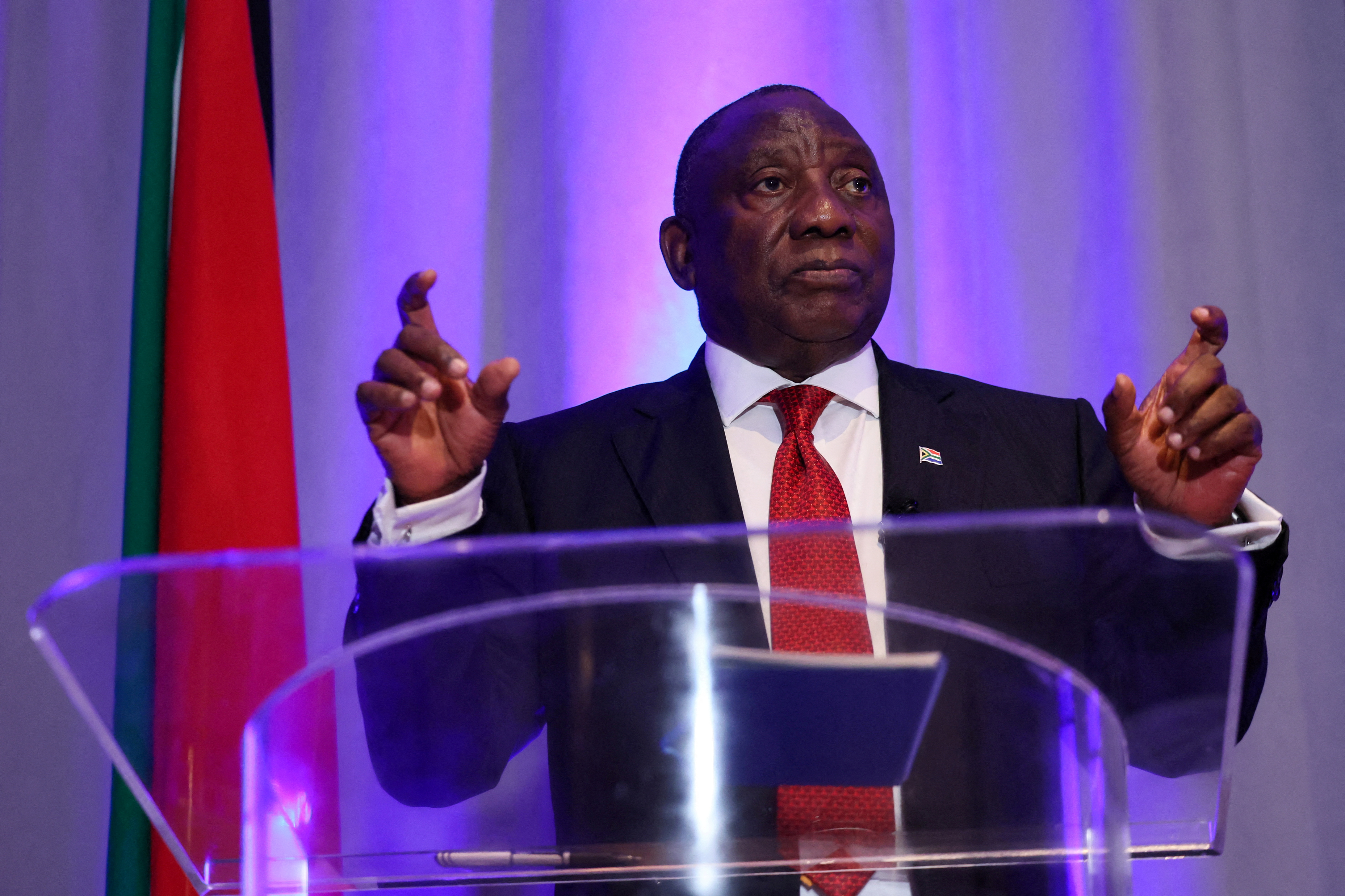 South Africa's Ramaphosa removes police minister over criminal link  allegations | Reuters