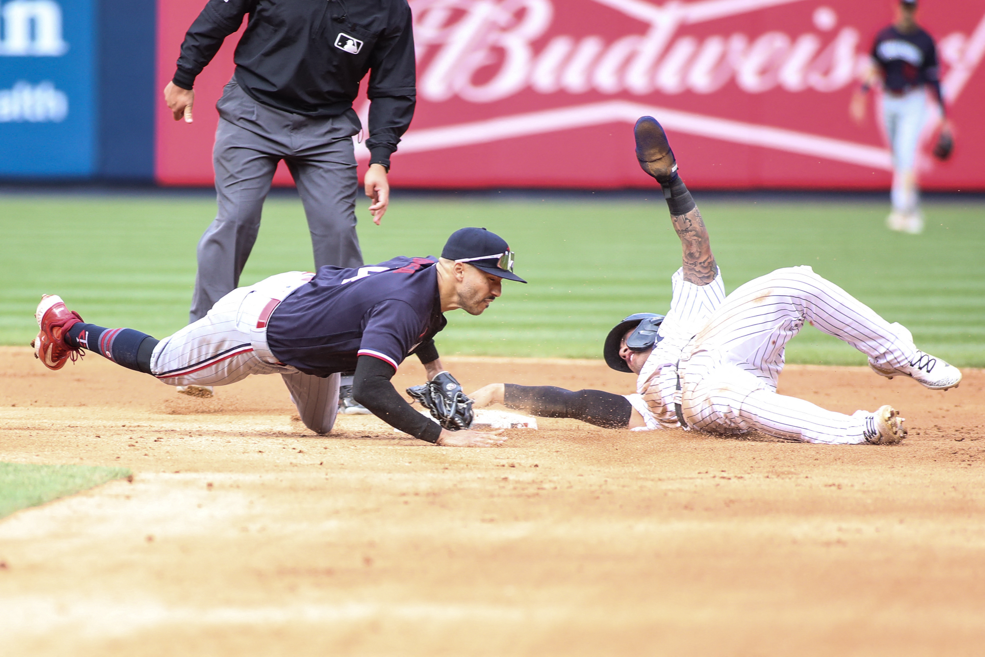 Yankees' Gerrit Cole allows two hits, fans 10 in shutout of Twins - Newsday