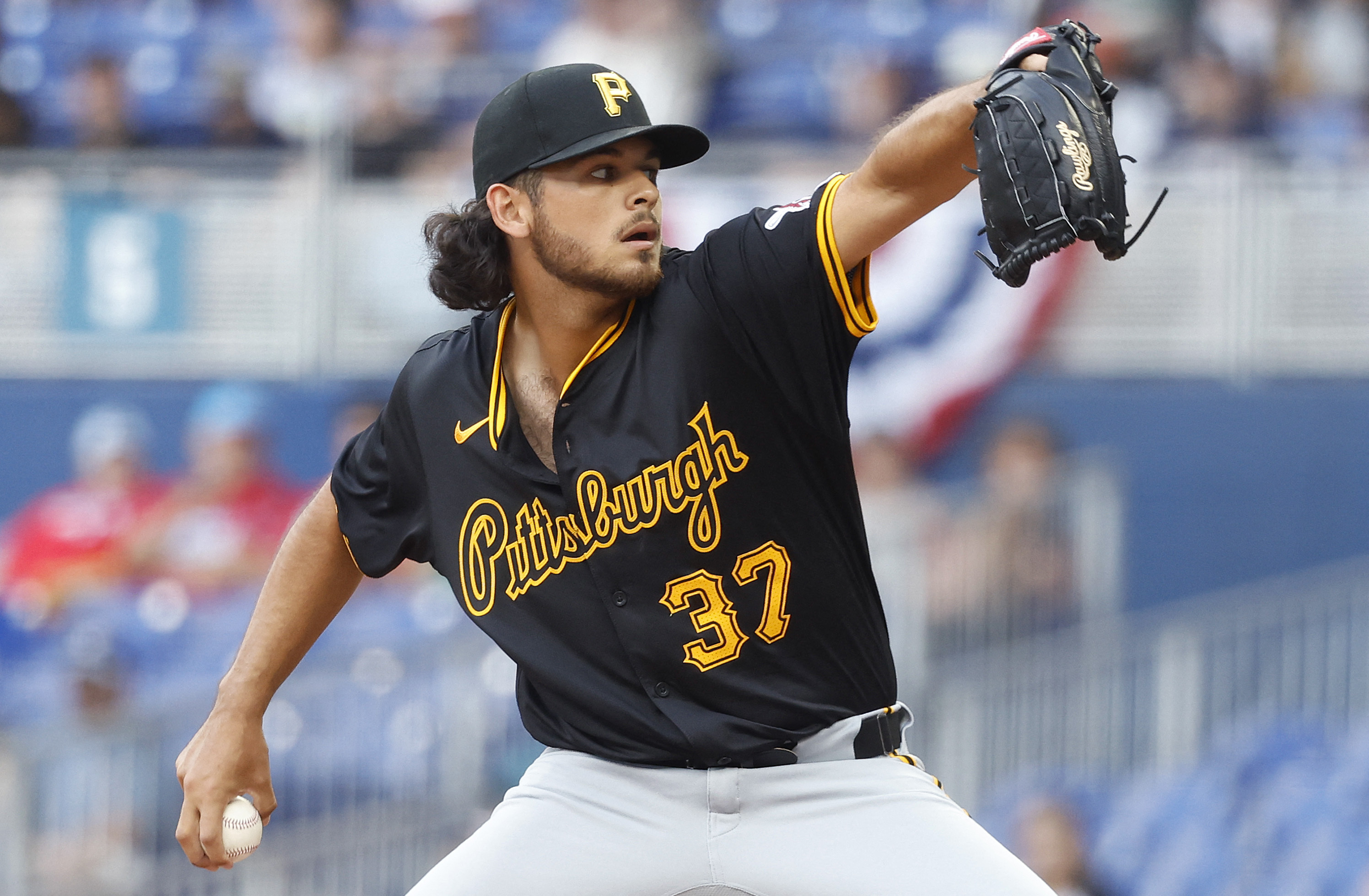 Pirates' Jared Jones whiffs 10 Marlins, wins MLB debut | Reuters