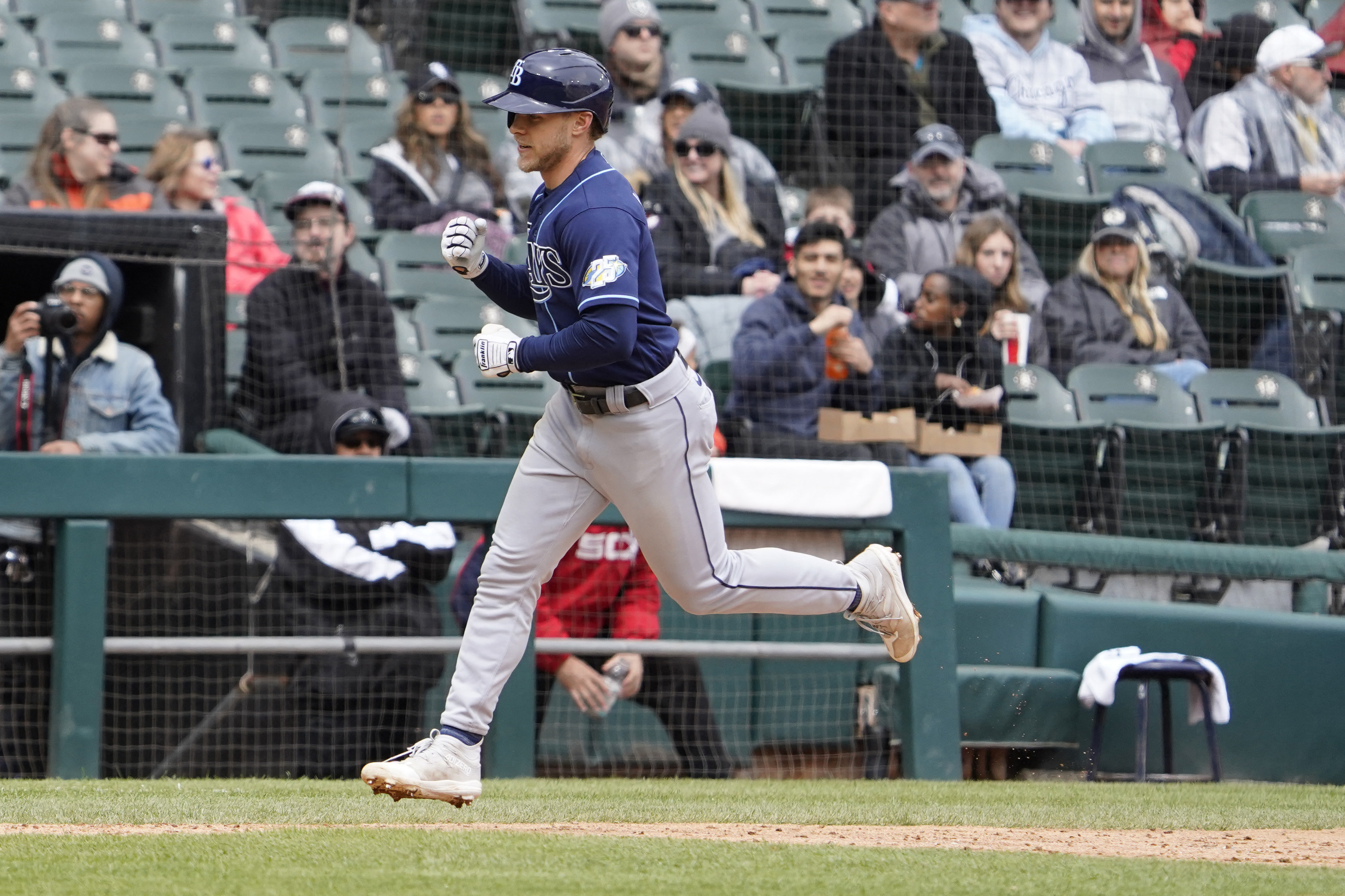 White Sox score seven in ninth to stun Rays, end 10-game slide