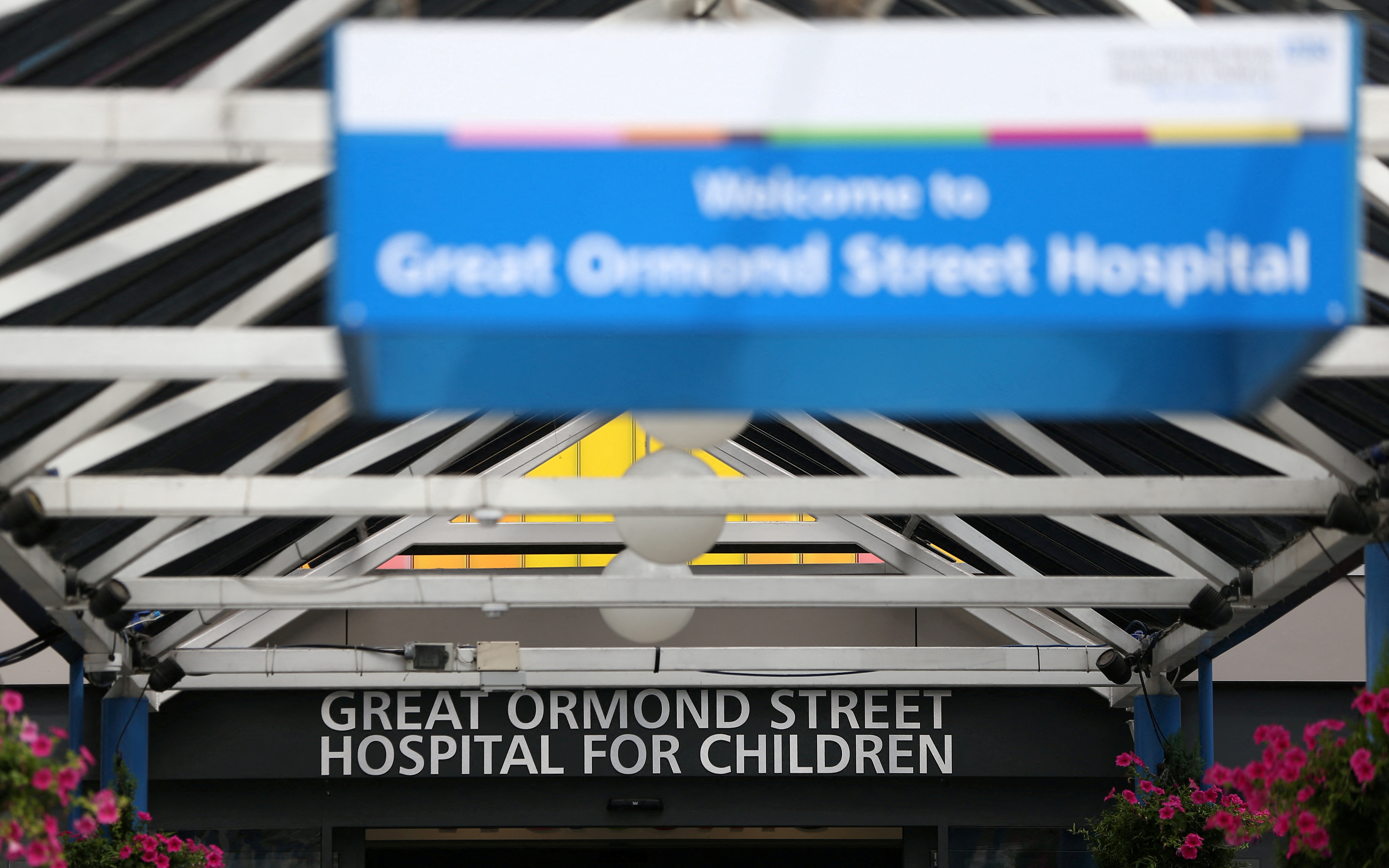 Great Ormond Street Hospital is seen in London