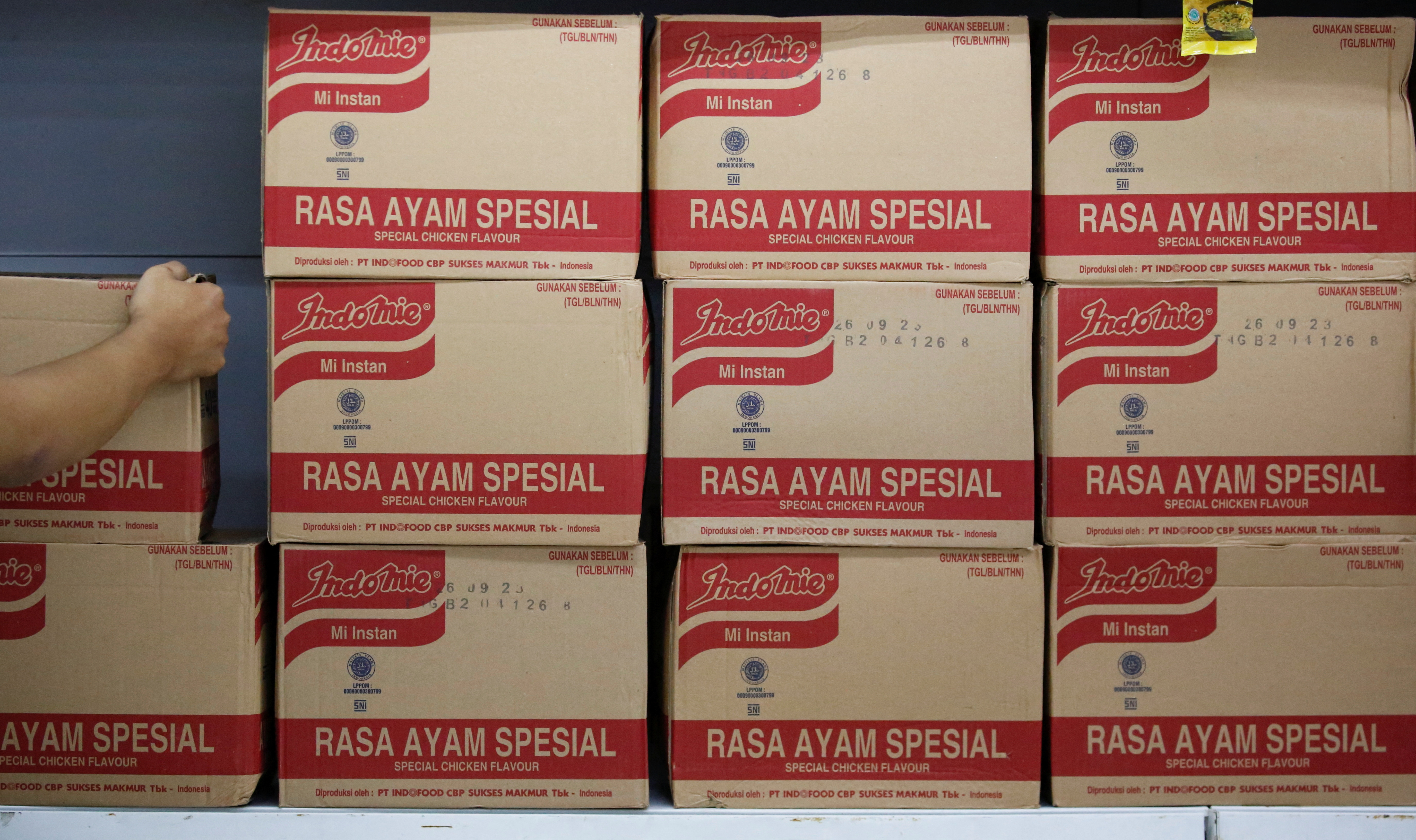 Far from Ukraine, Indonesia's favourite noodles run out of stock