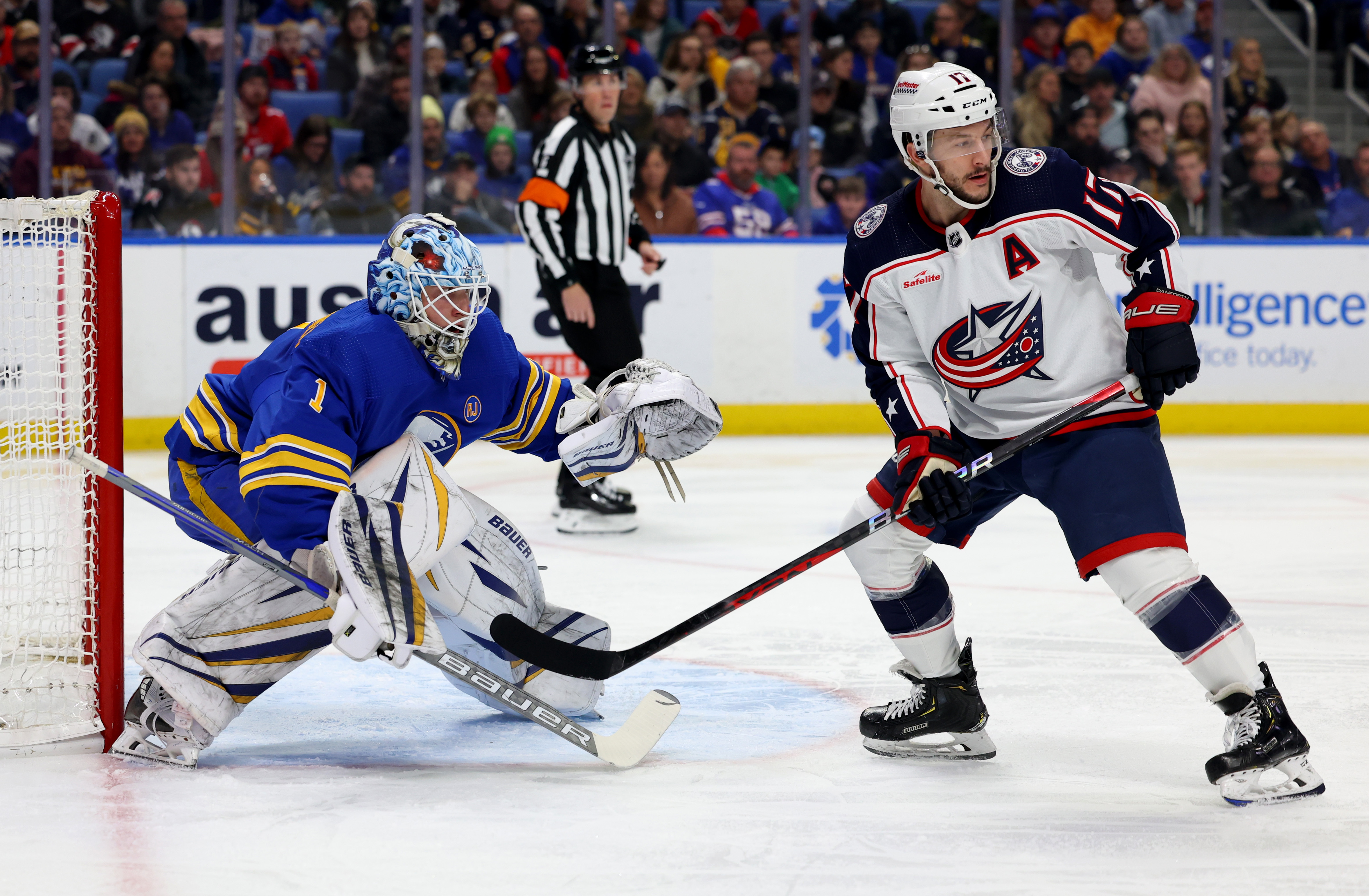 Jeff Skinner's OT goal pushes Sabres past Blue Jackets - The Rink Live   Comprehensive coverage of youth, junior, high school and college hockey