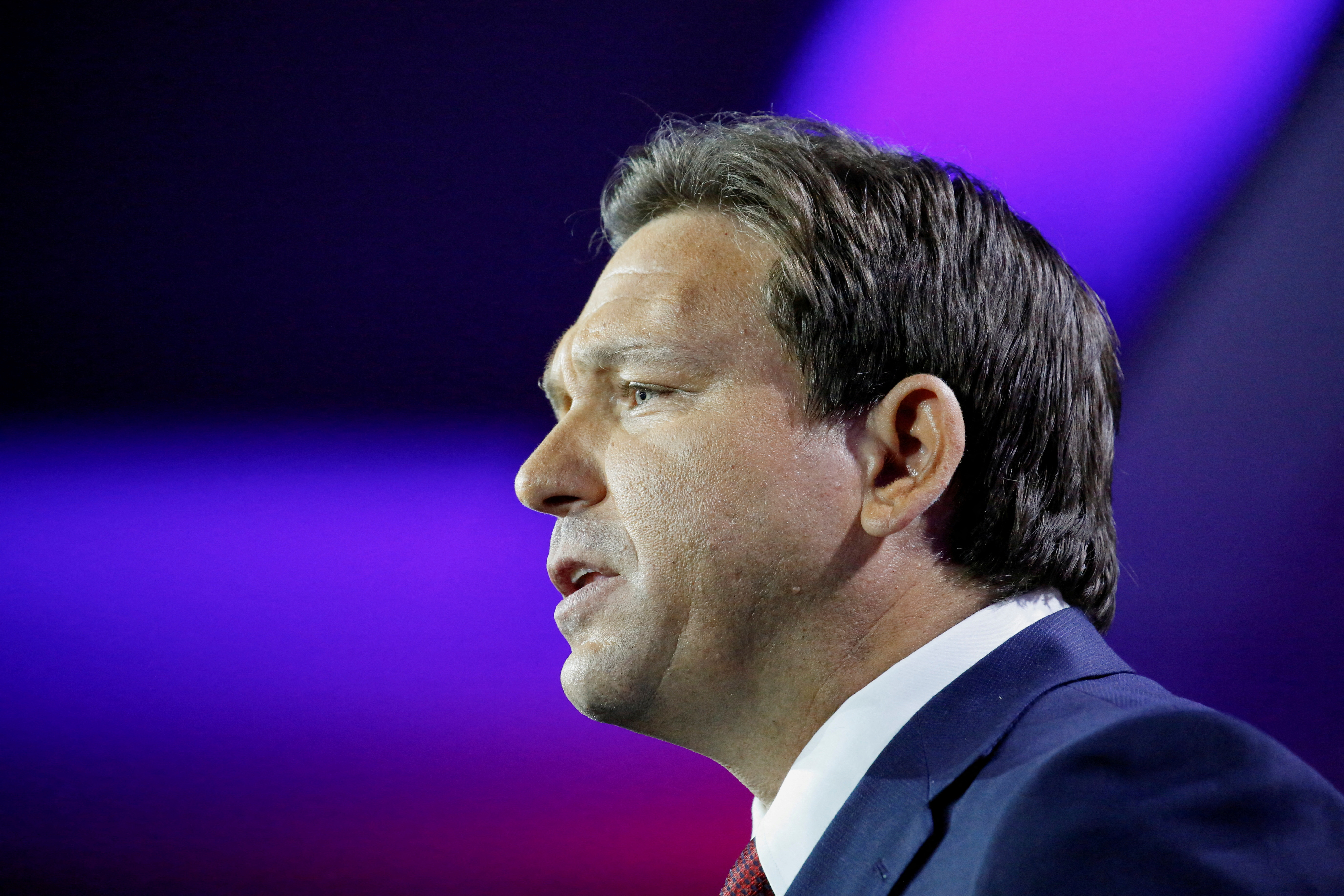Republican Governor DeSantis holds 2022 U.S. midterm elections night party in Tampa, Florida
