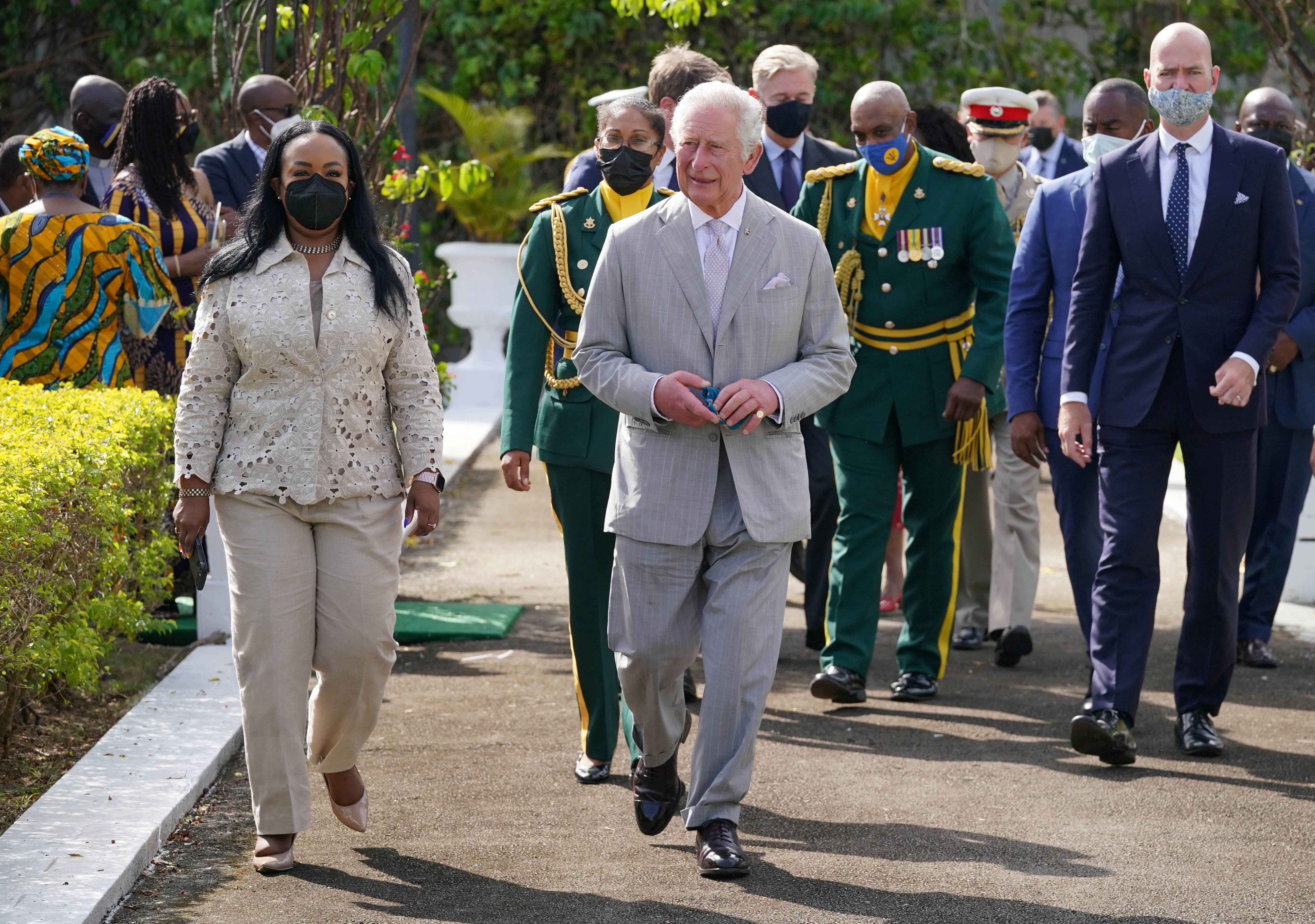 Rihanna and Prince Charles the Night Barbados Celebrates Becoming a Republic