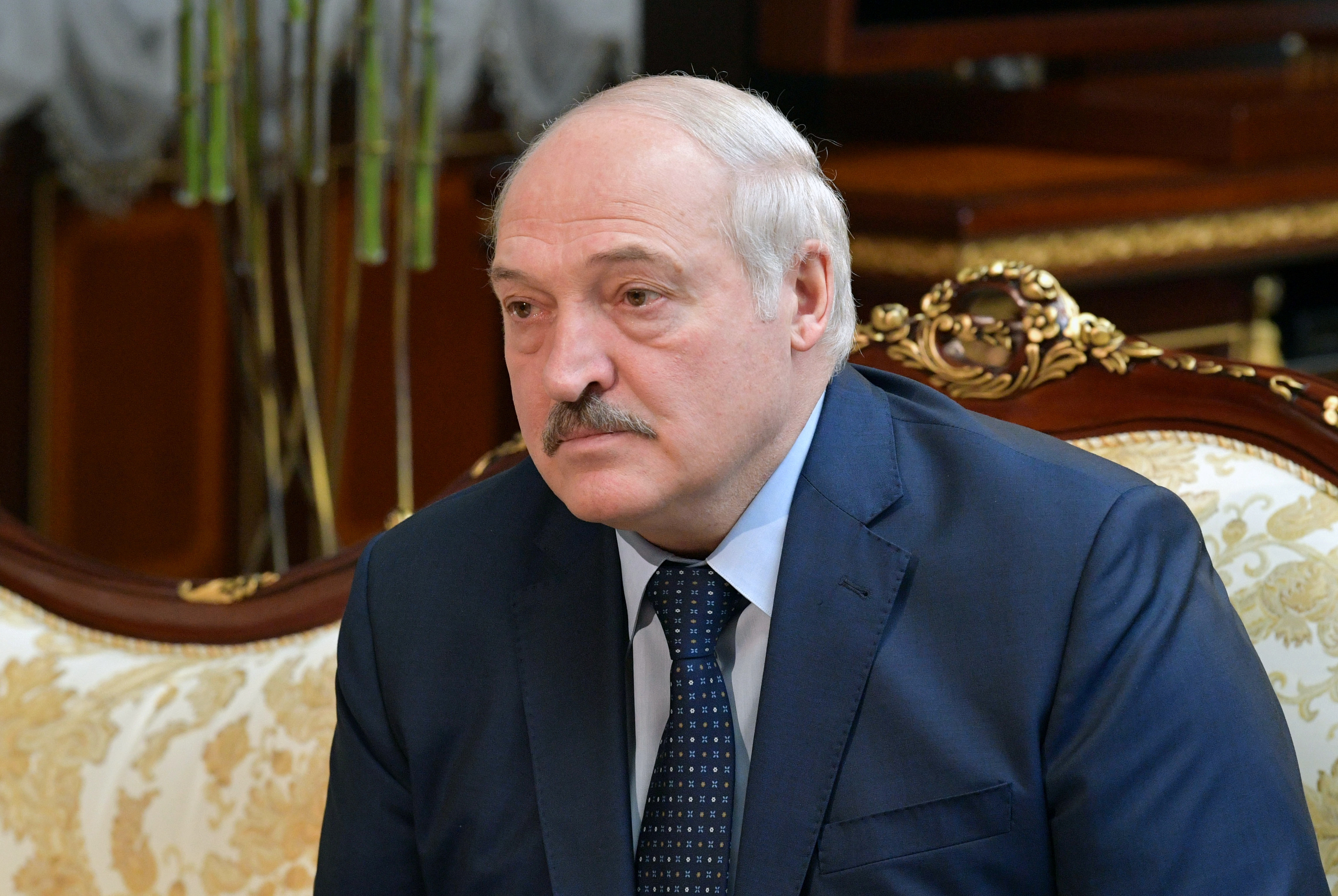 Belarusian President Lukashenko meets Russian Prime Minister Mishustin in Minsk