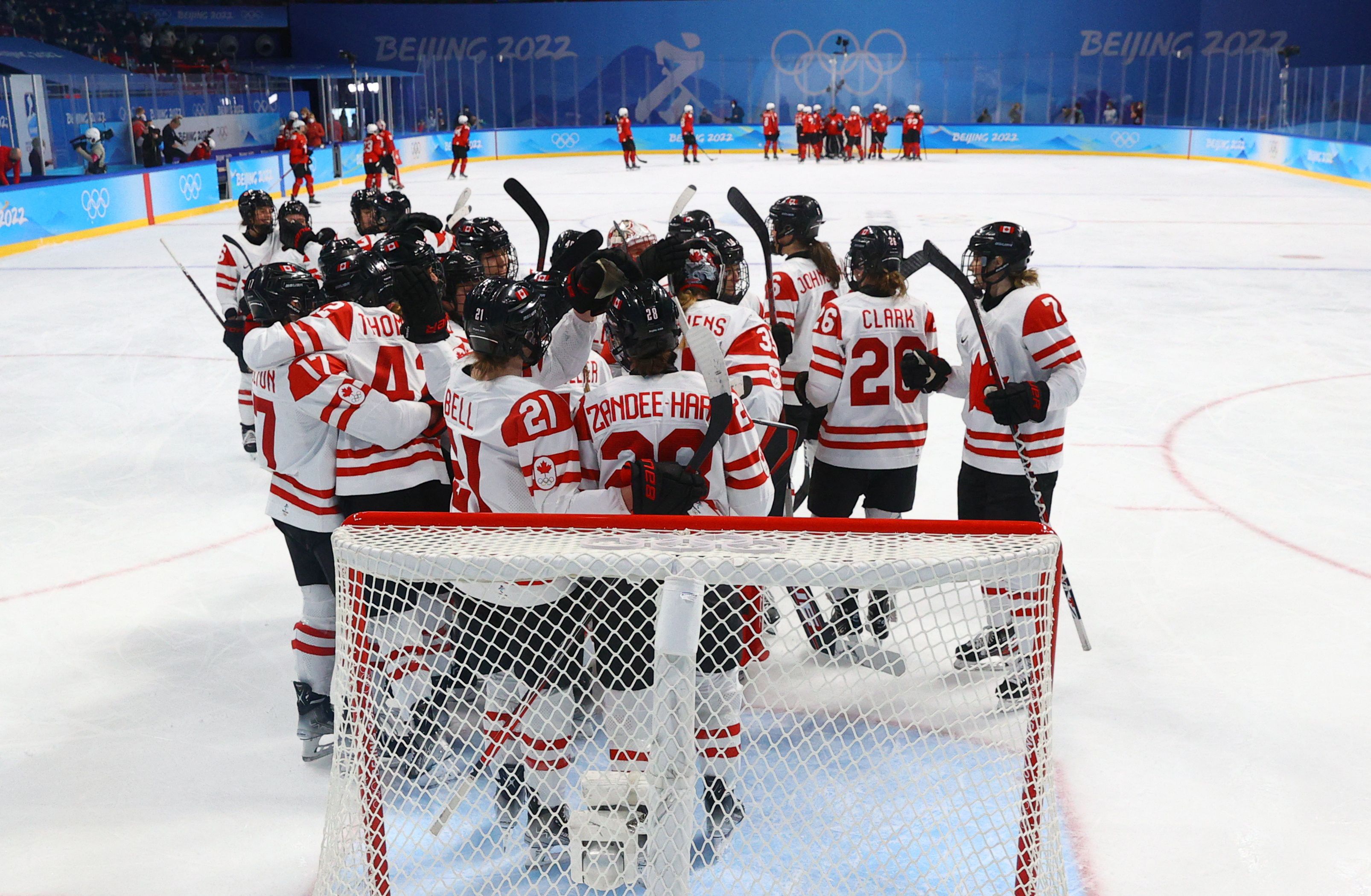 Team Canada wins women's hockey gold at Beijing 2022 - Team Canada