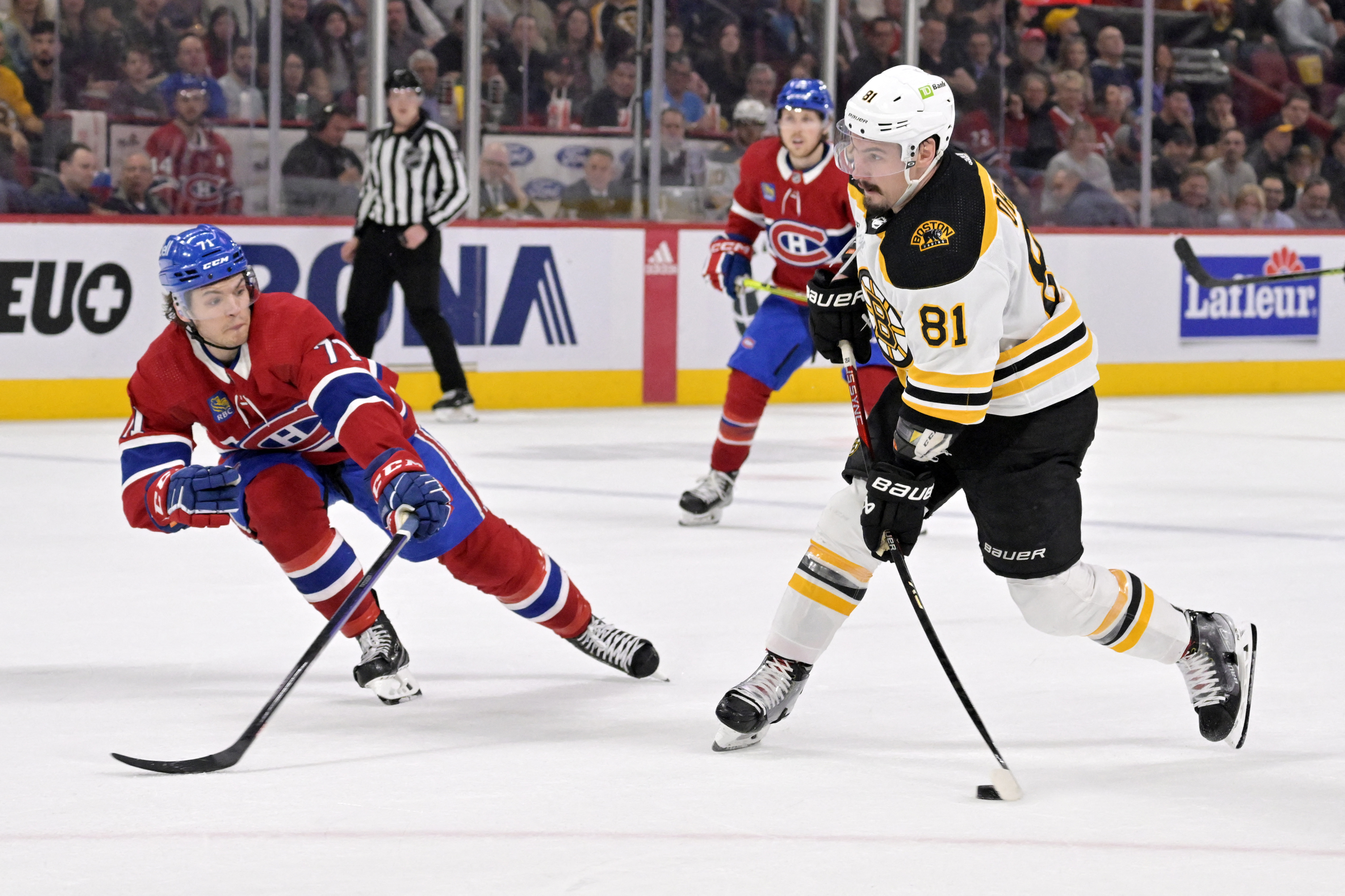 Bruins close out record regular season, beat Canadiens 5-4