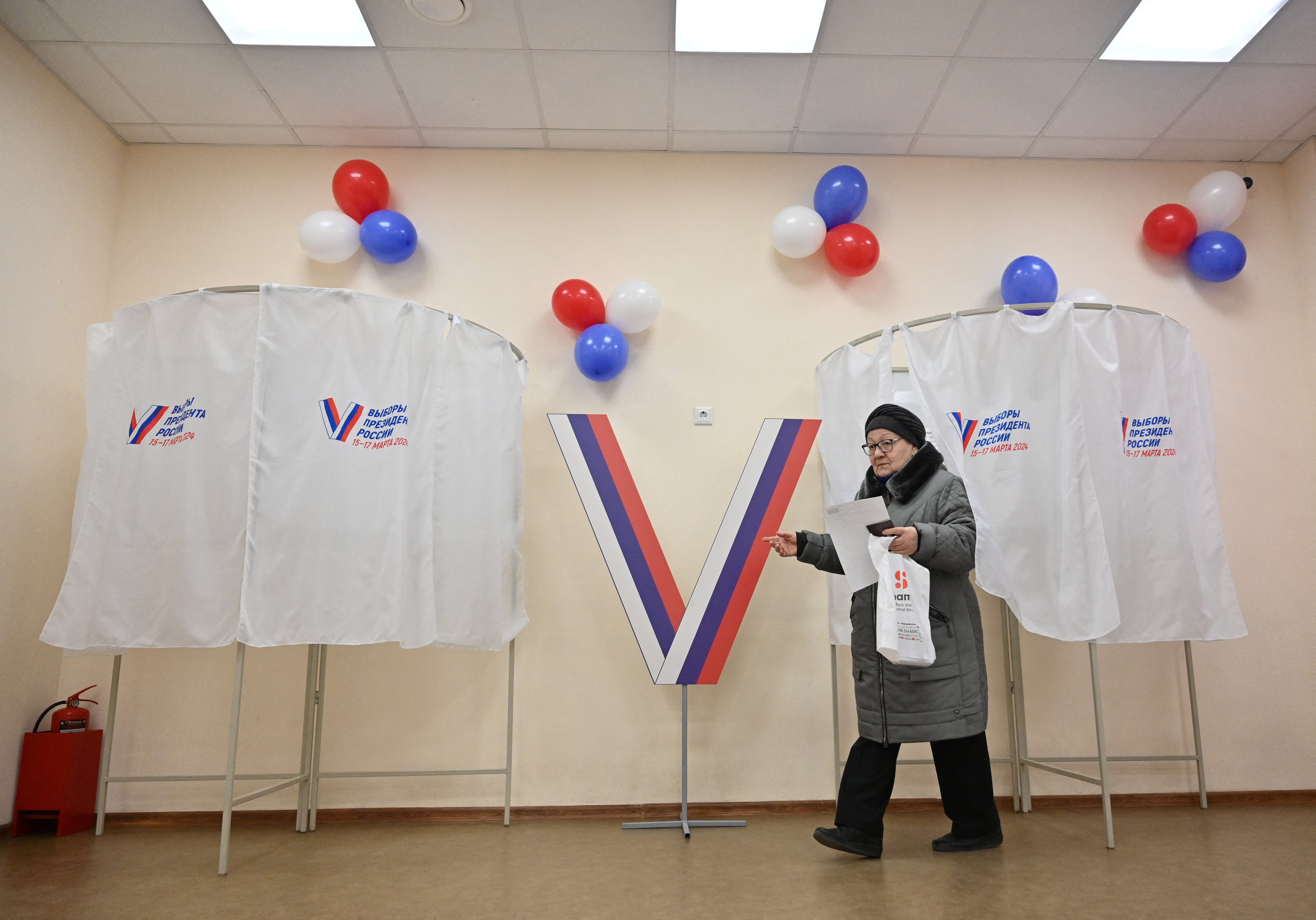 Russian presidential election, in Rostov-on-Don