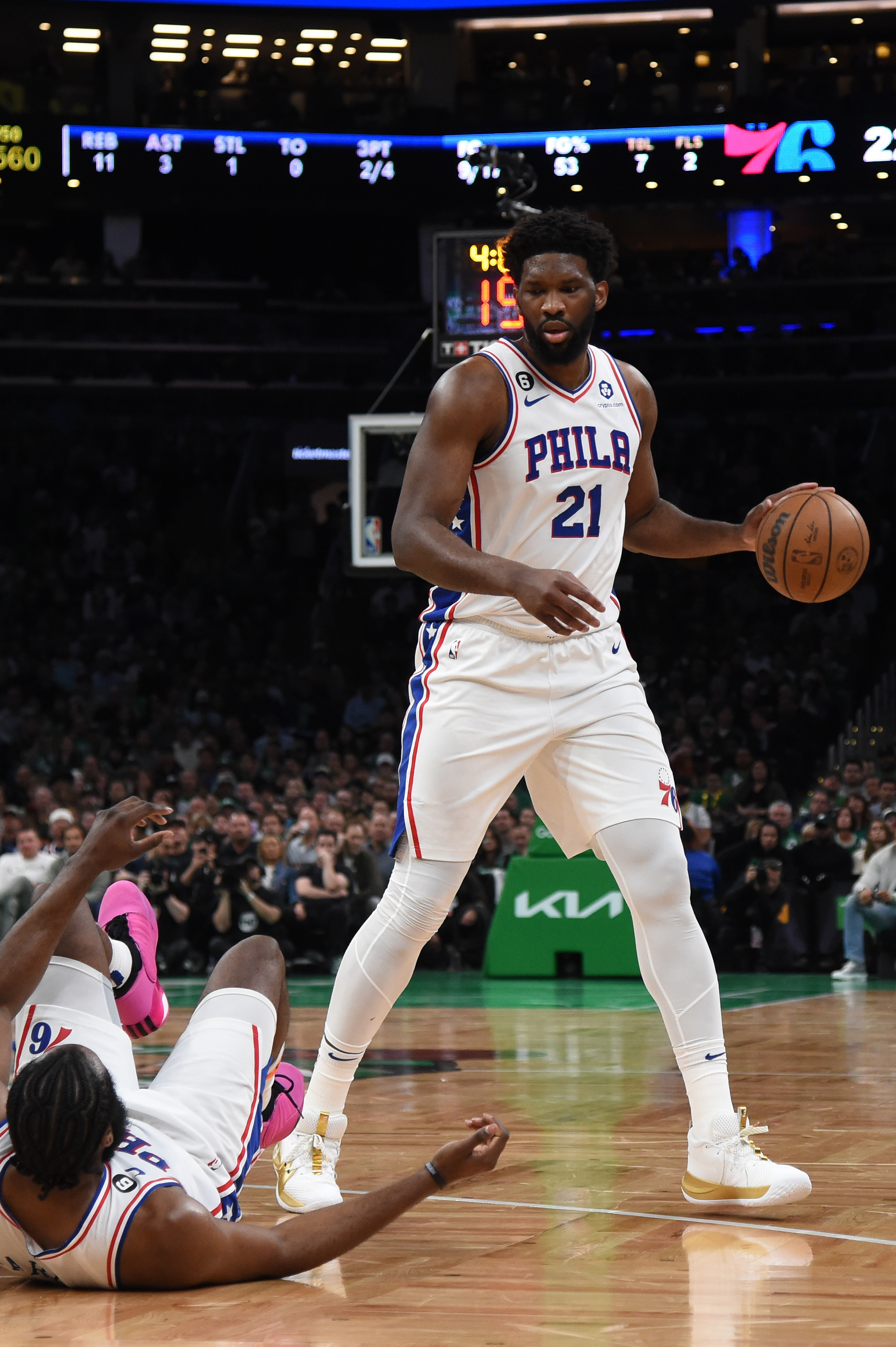 NBA playoffs: Joel Embiid's 33 lift Sixers over Celtics in pivotal Game 5, NBA