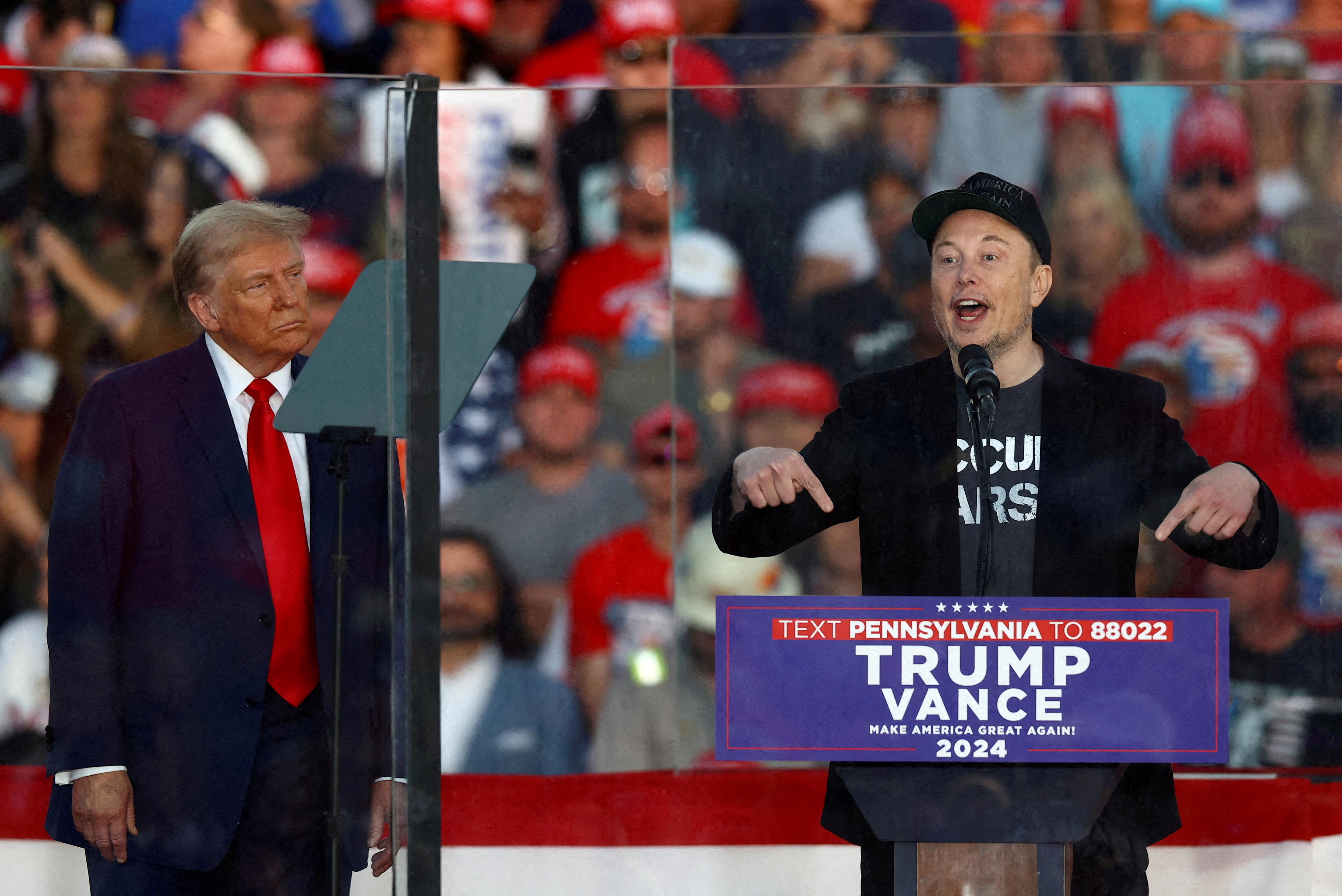 Republican presidential nominee Trump returns to the site of the July assassination attempt against him, in Butler