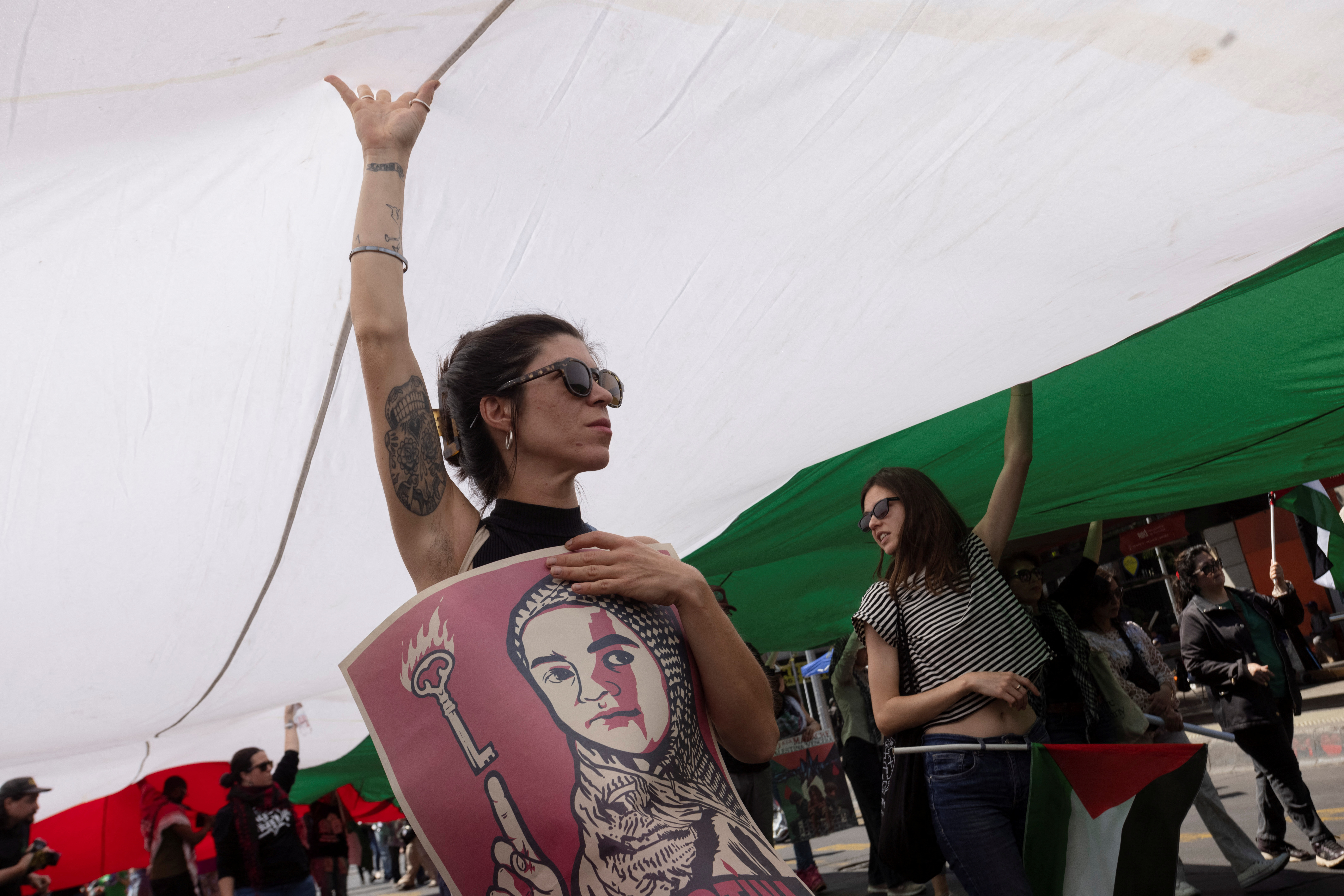 Palestinians in Chile pay tribute to Gaza victims