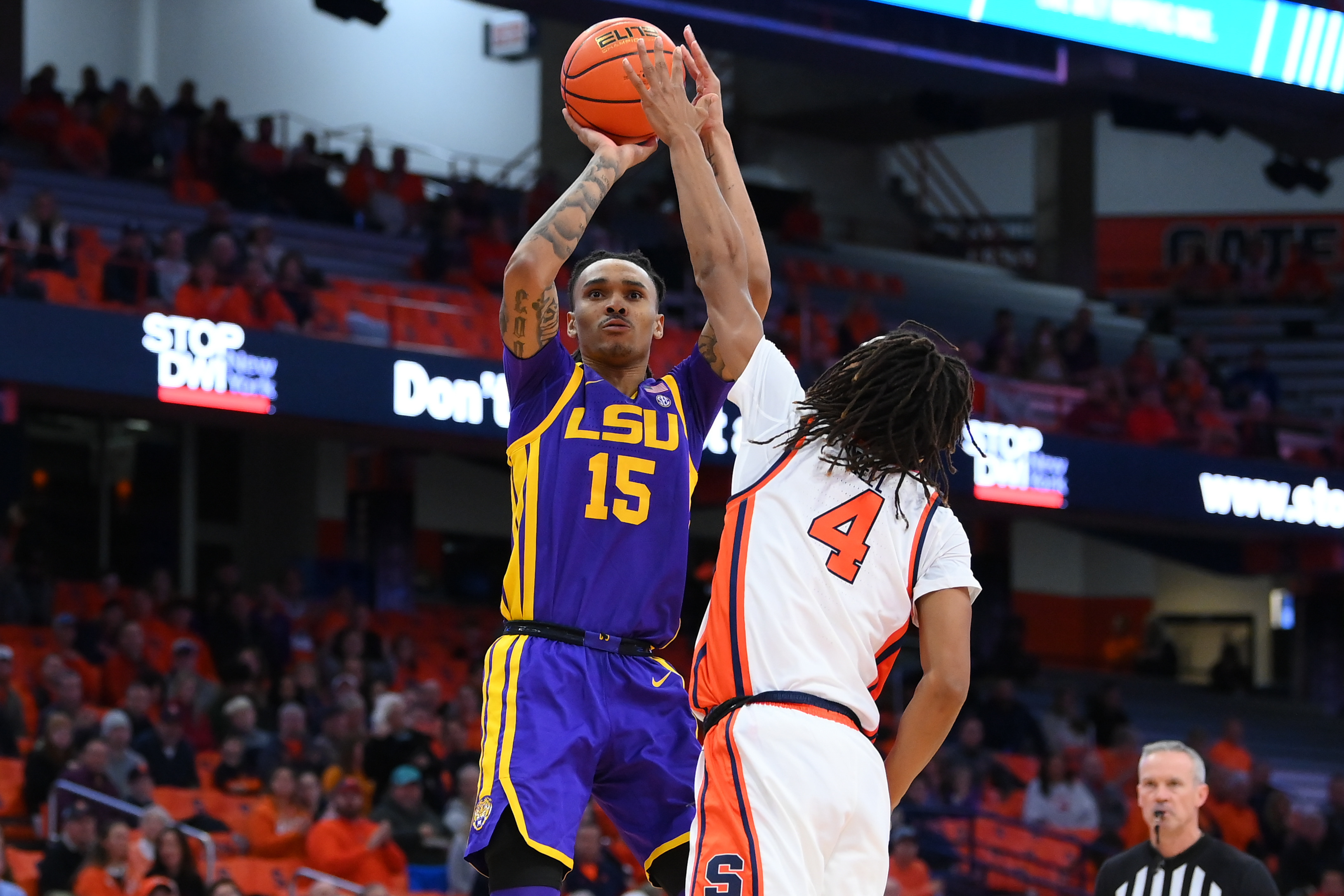 Syracuse Crushes LSU On Judah Mintz's Career Night | Reuters