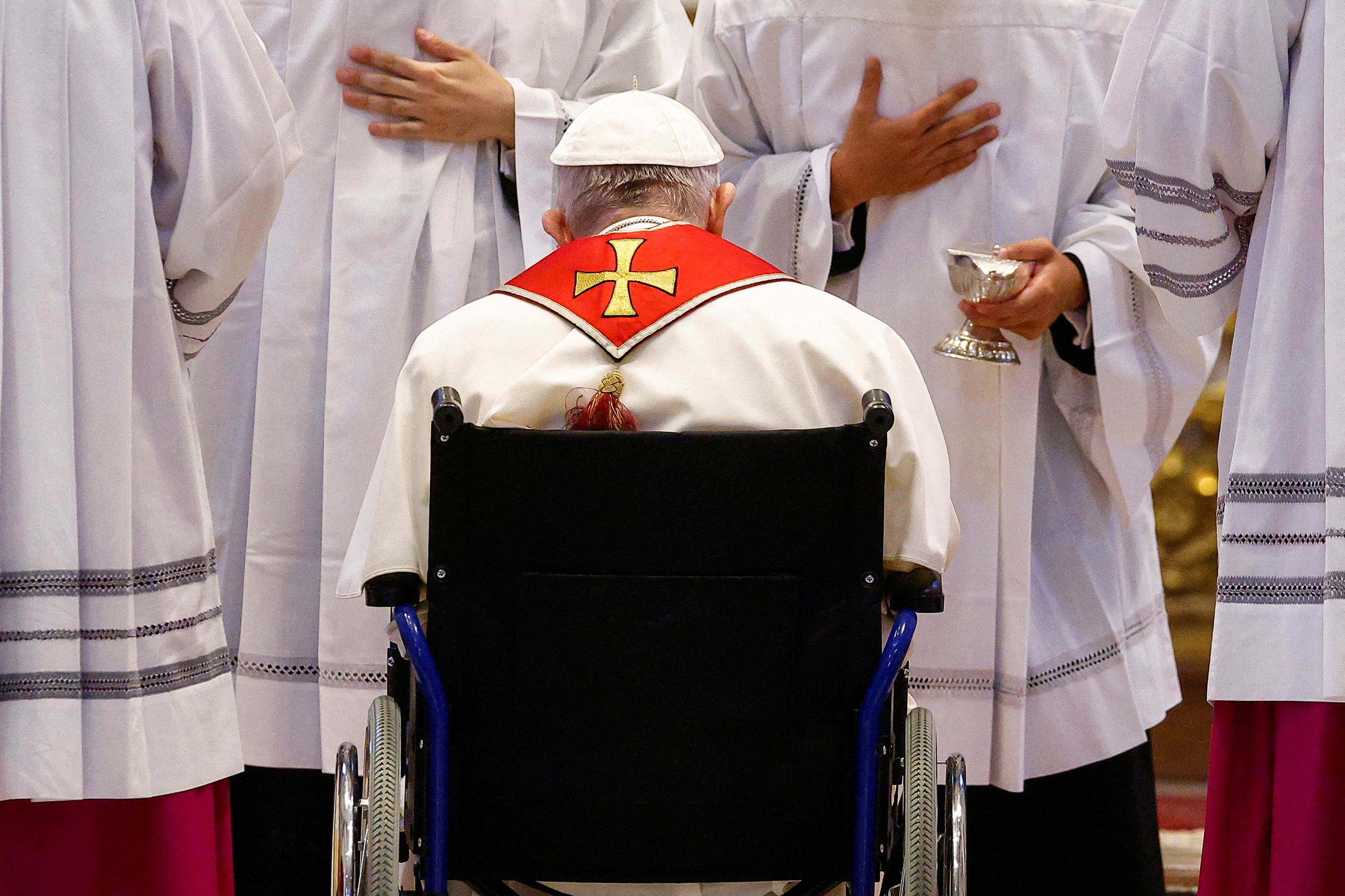 Pope Francis attends funeral of former Vatican's Secretary of State Cardinal Sodano