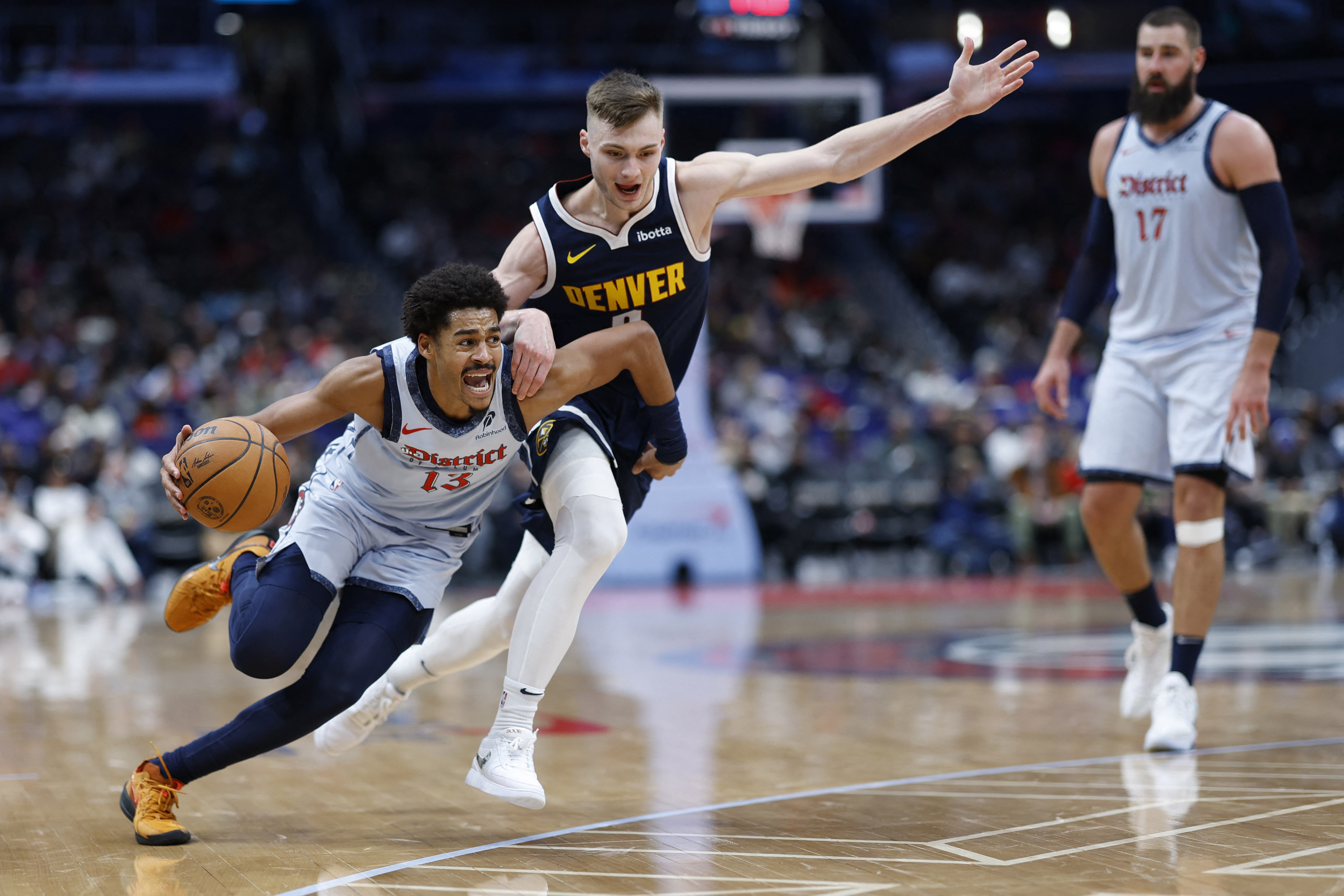 NBA roundup: Wizards end skid despite Nikola Jokic's 56 points