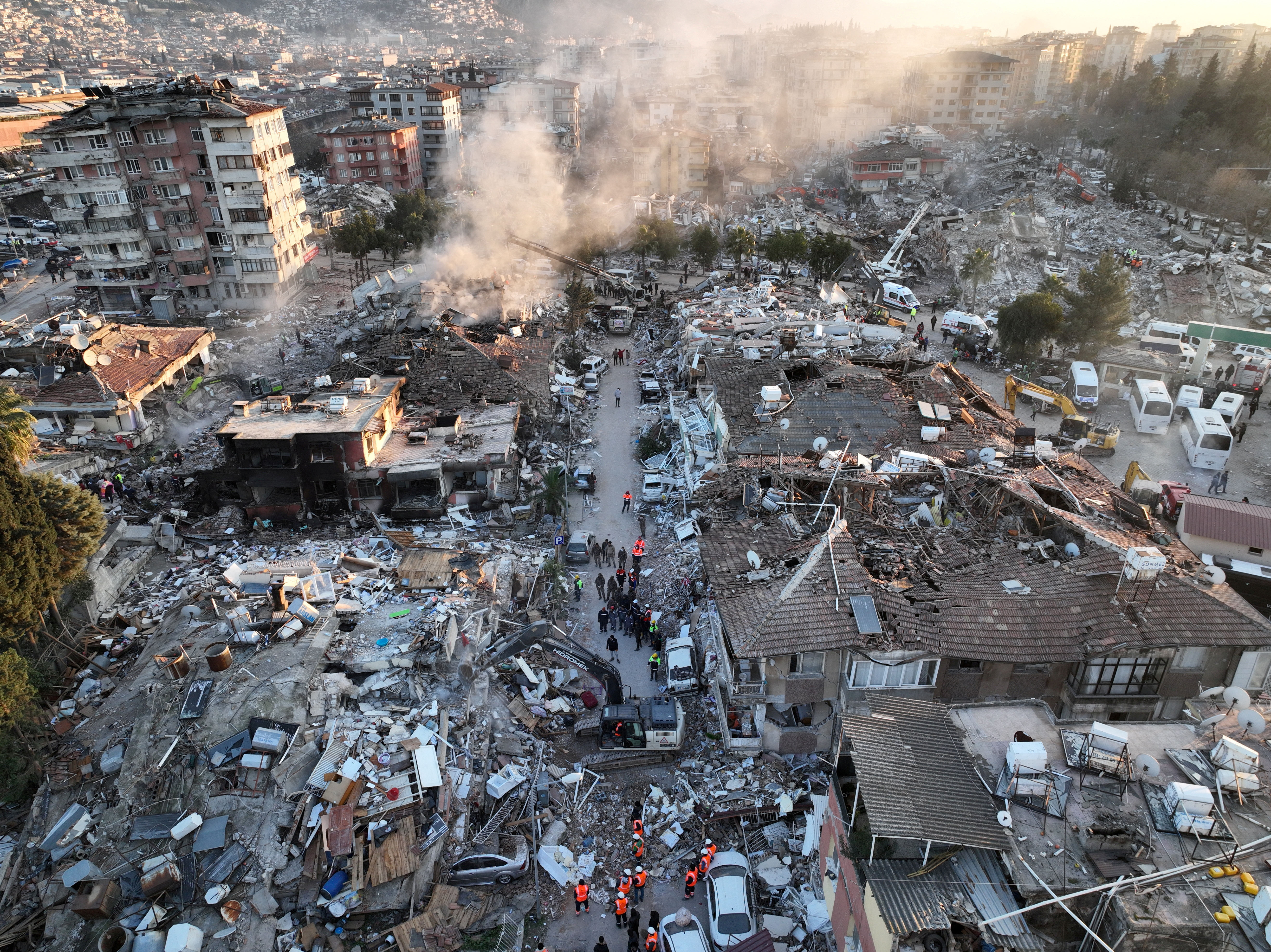 Aftermath of deadly earthquake in Hatay, Turkey