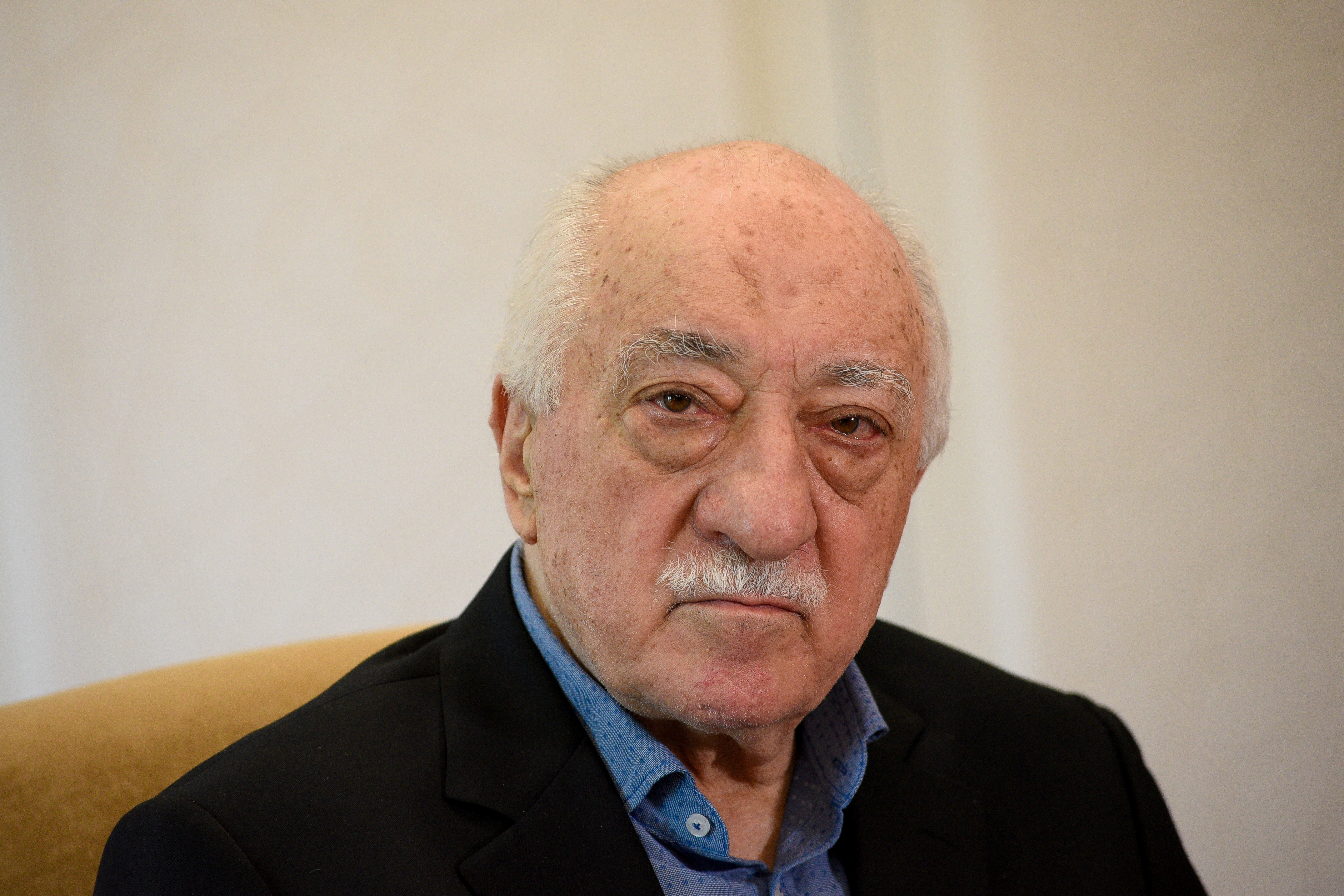 U.S.-based Turkish cleric Fethullah Gulen at his home in Saylorsburg, Pennsylvania