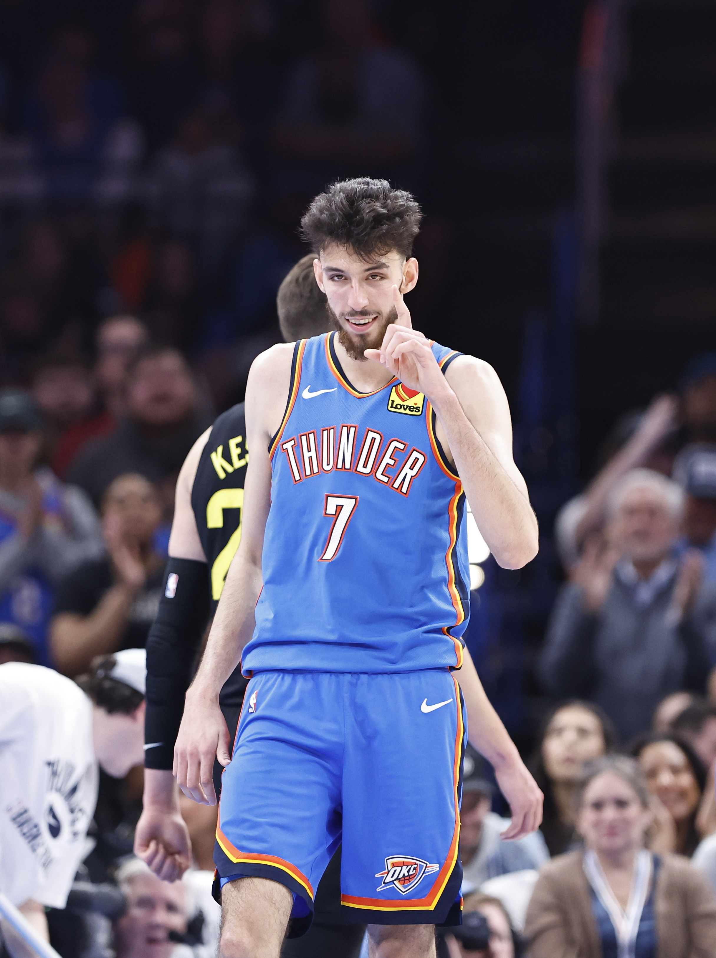 Chet Holmgren takes over as Thunder club Jazz | Reuters