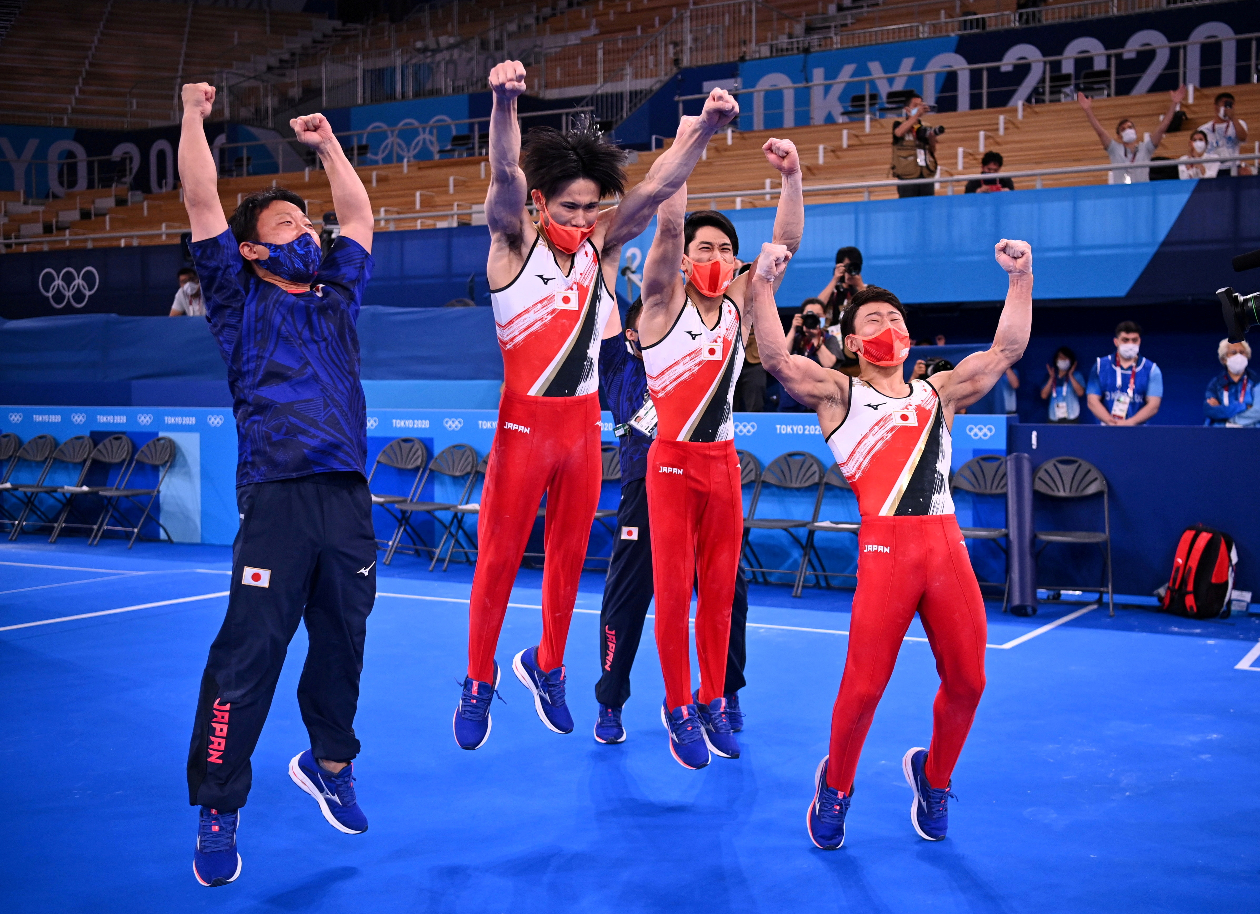 FILE PHOTO :  Gymnastics - Artistic - Men's Team - Final