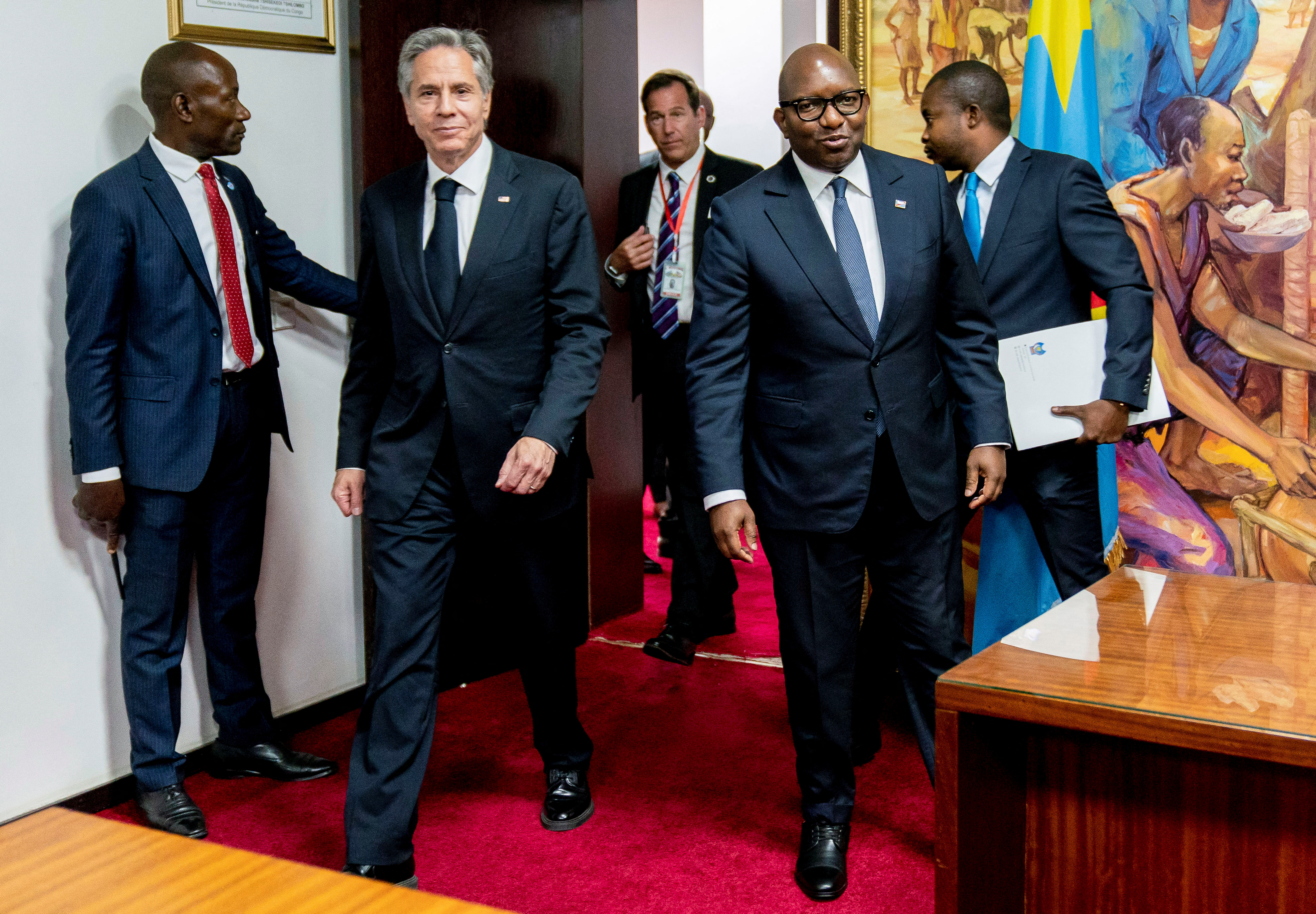 U.S. Secretary of State Antony Blinken visits Congo