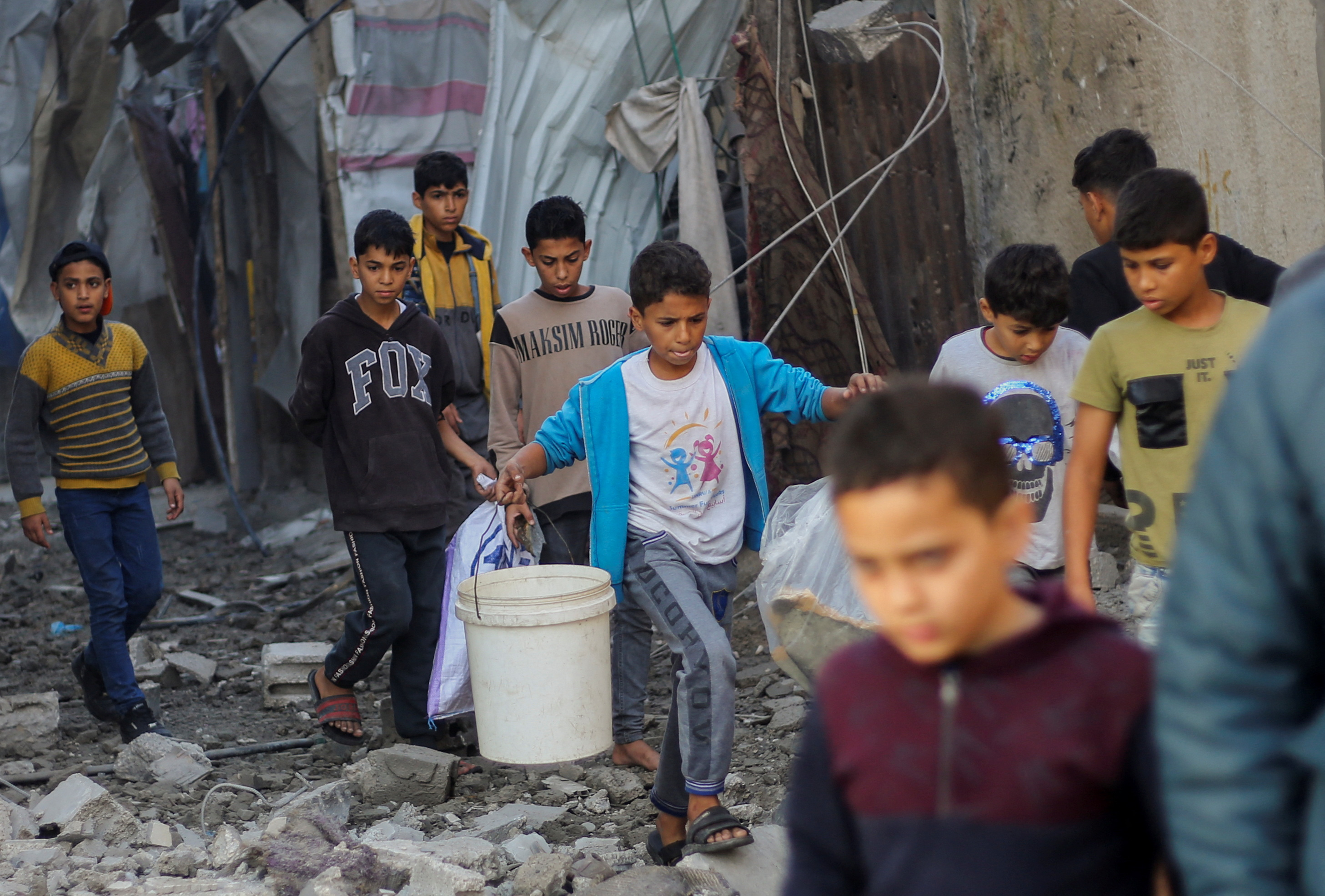 Gazans Flee Again To Shrinking, Overcrowded Pocket Of Land - December 6 ...