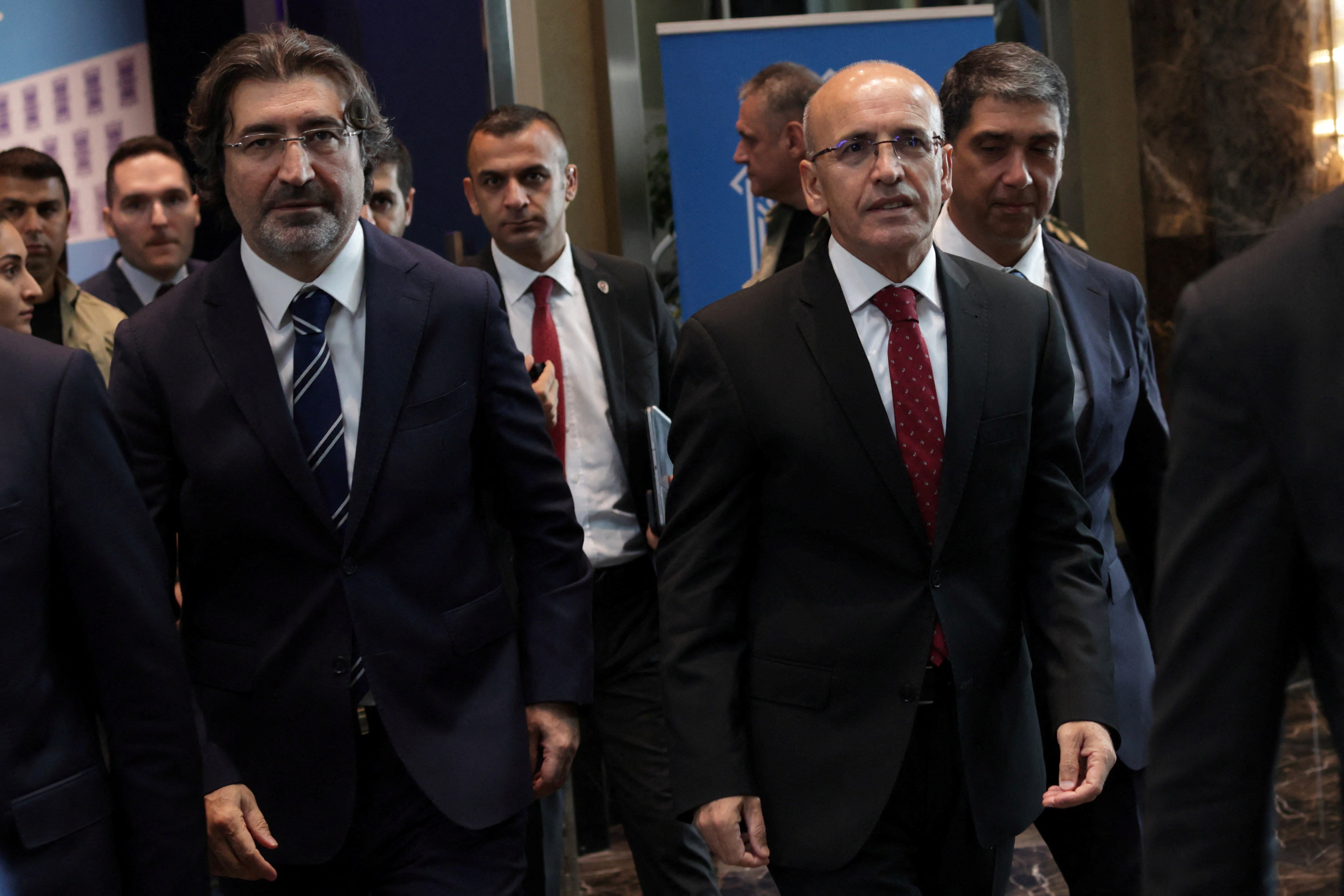 Turkey's Finance Minister Simsek attends 66th General Assembly of Turkish Banks Association in Istanbul